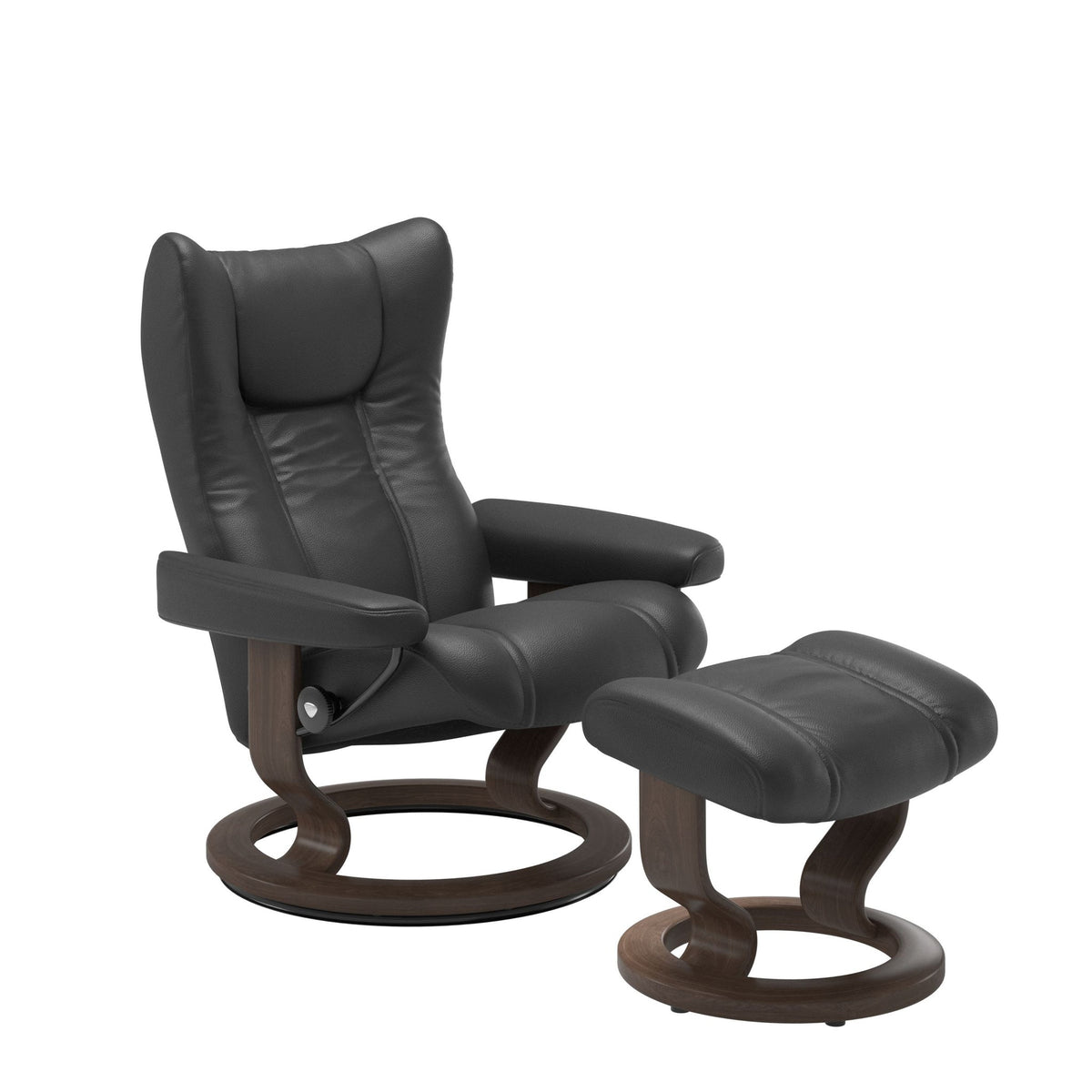 Stressless Wing Classic lænestol i Velaro Anthracite