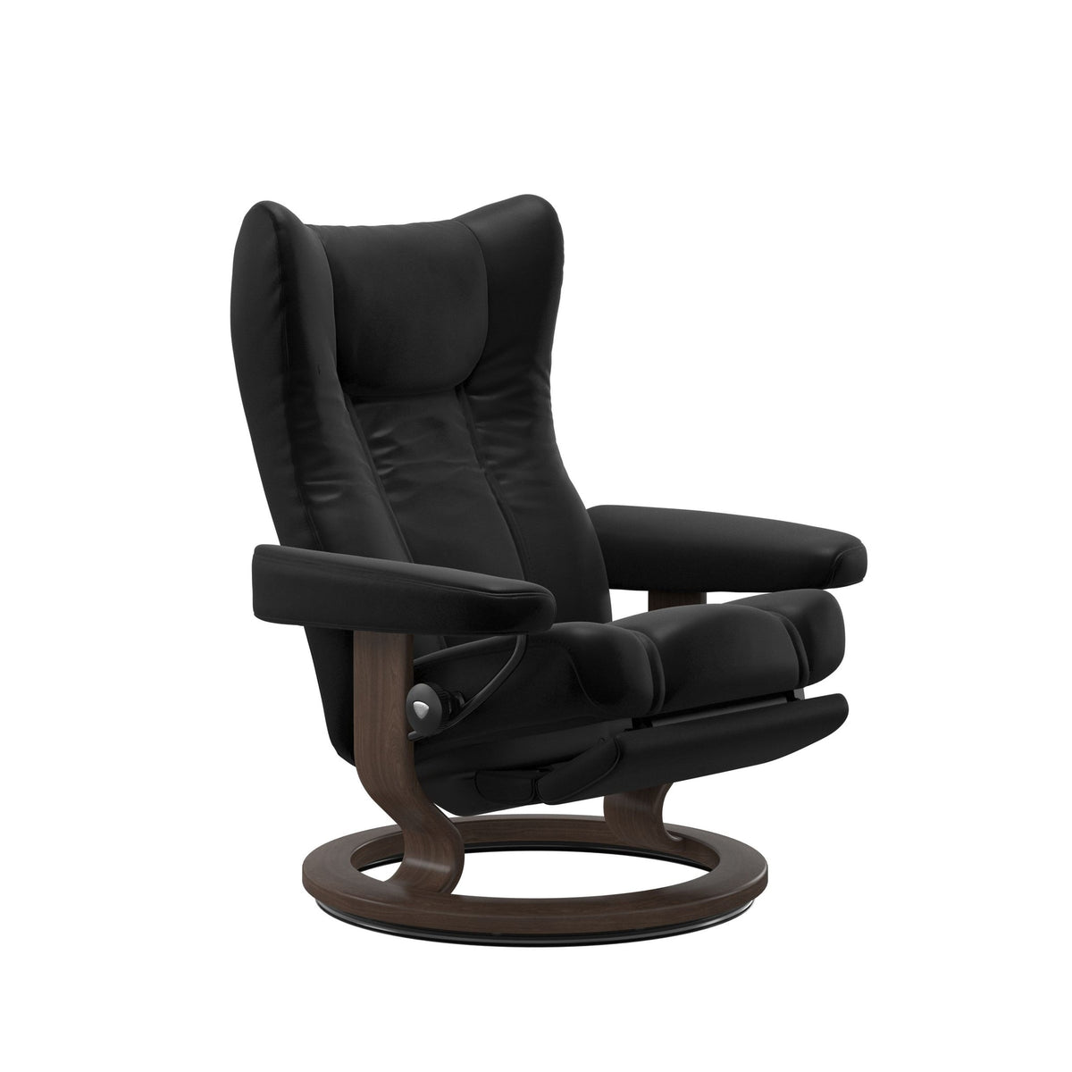 Stressless Wing Classic lænestol m. recliner i Batick Black