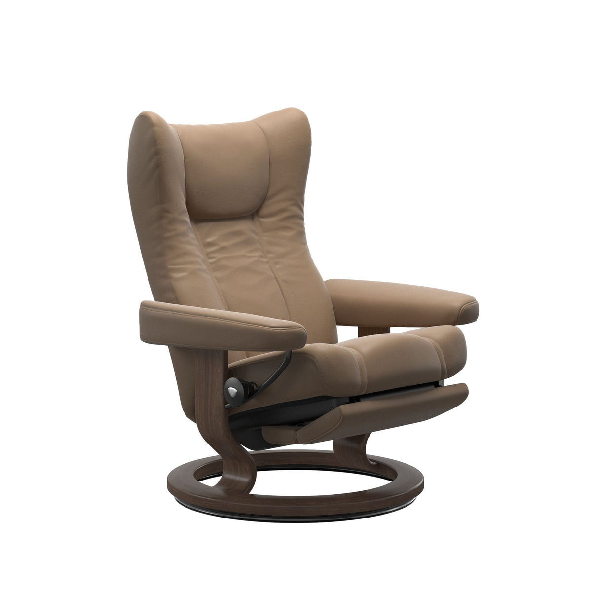 Stressless Wing Classic lænestol m. recliner i Paloma Almond