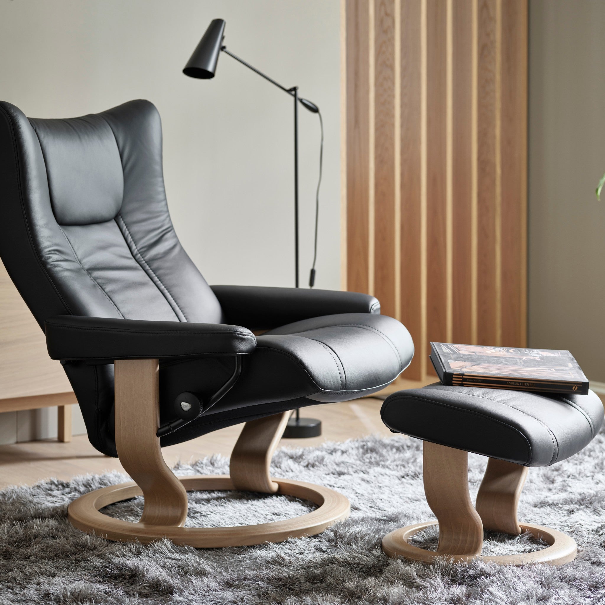 Stressless Wing Classic lænestol – miljøbillede
