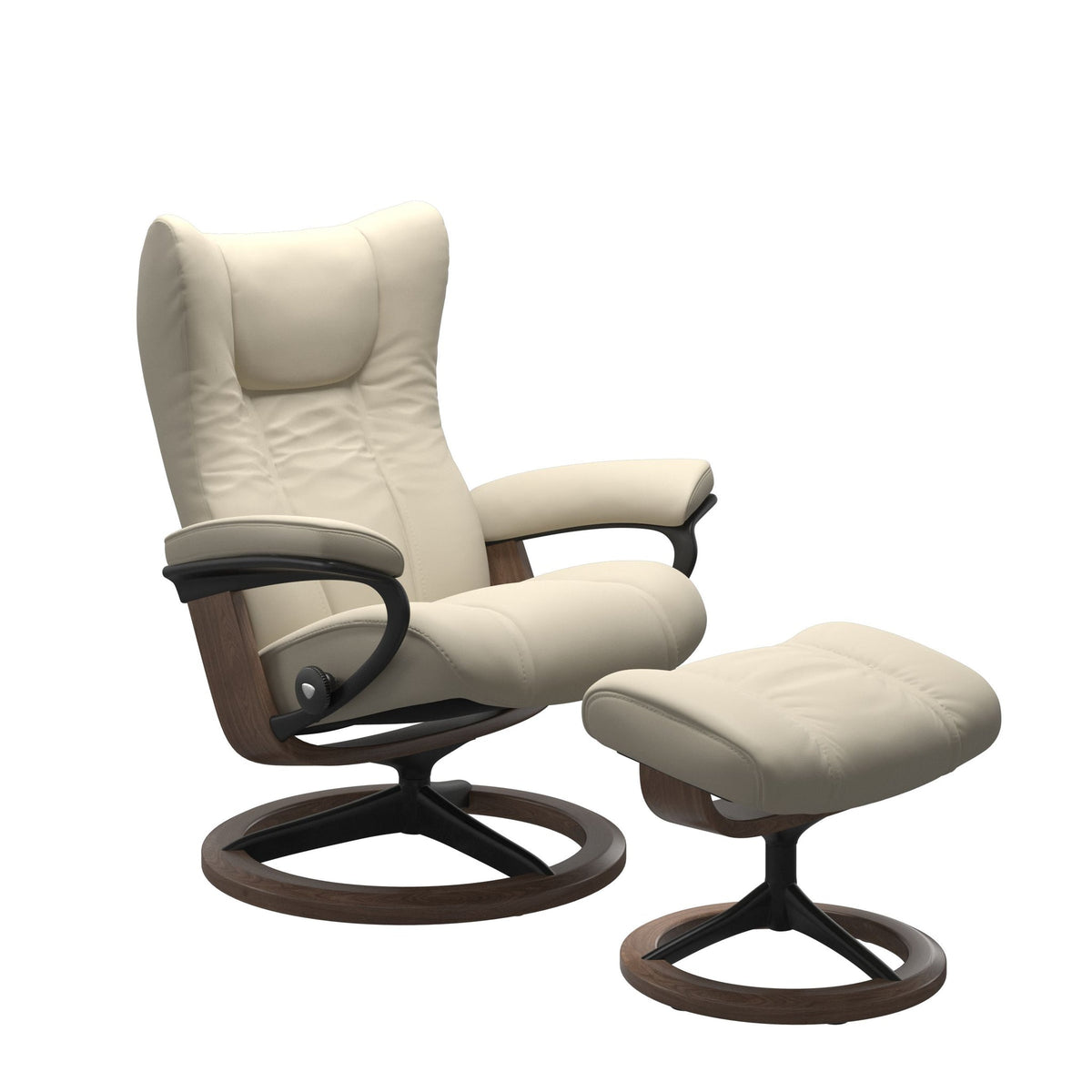 Stressless Wing Signature lænestol i Batick Cream