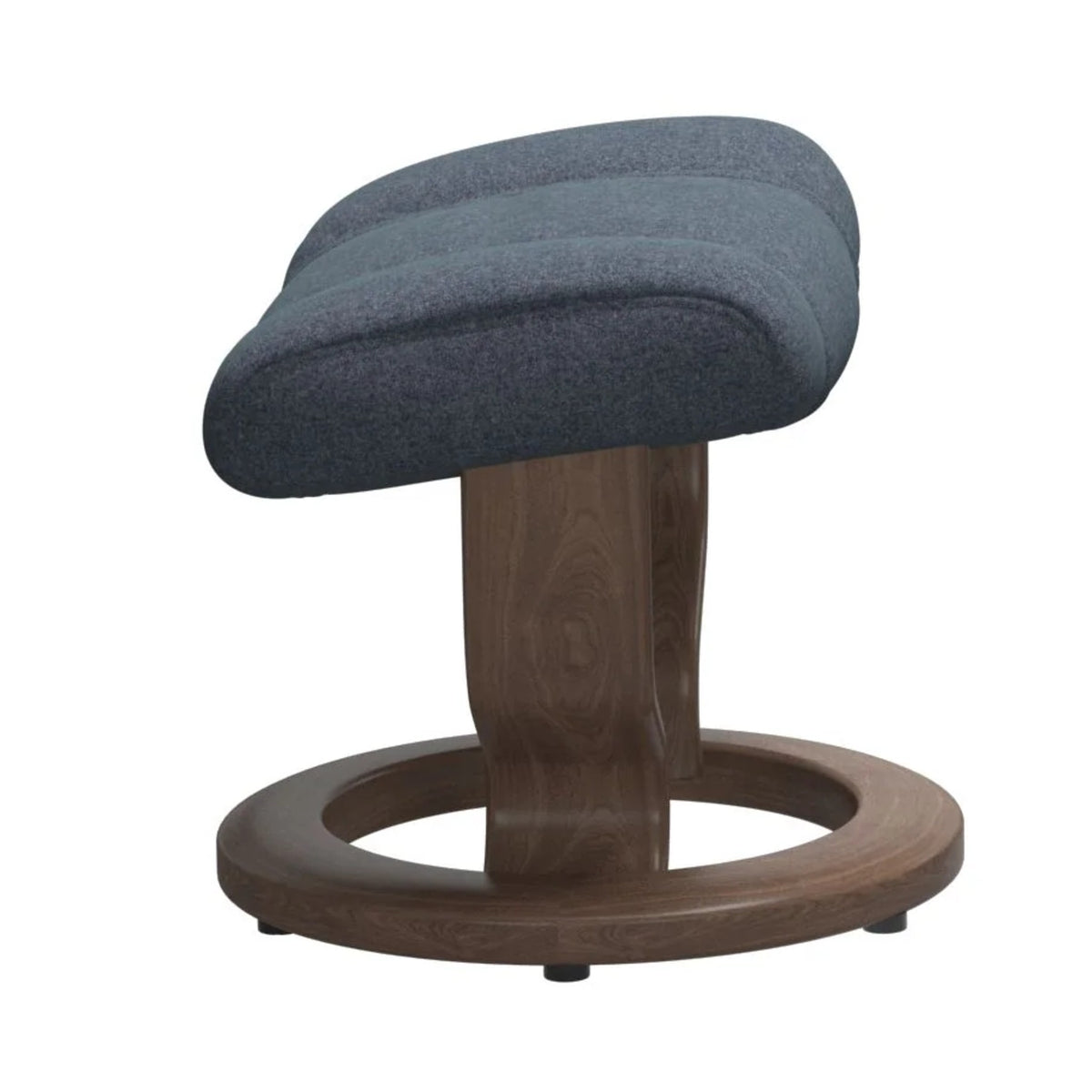 Stressless Wing fodskammel med Classic-stel i Calido Blue