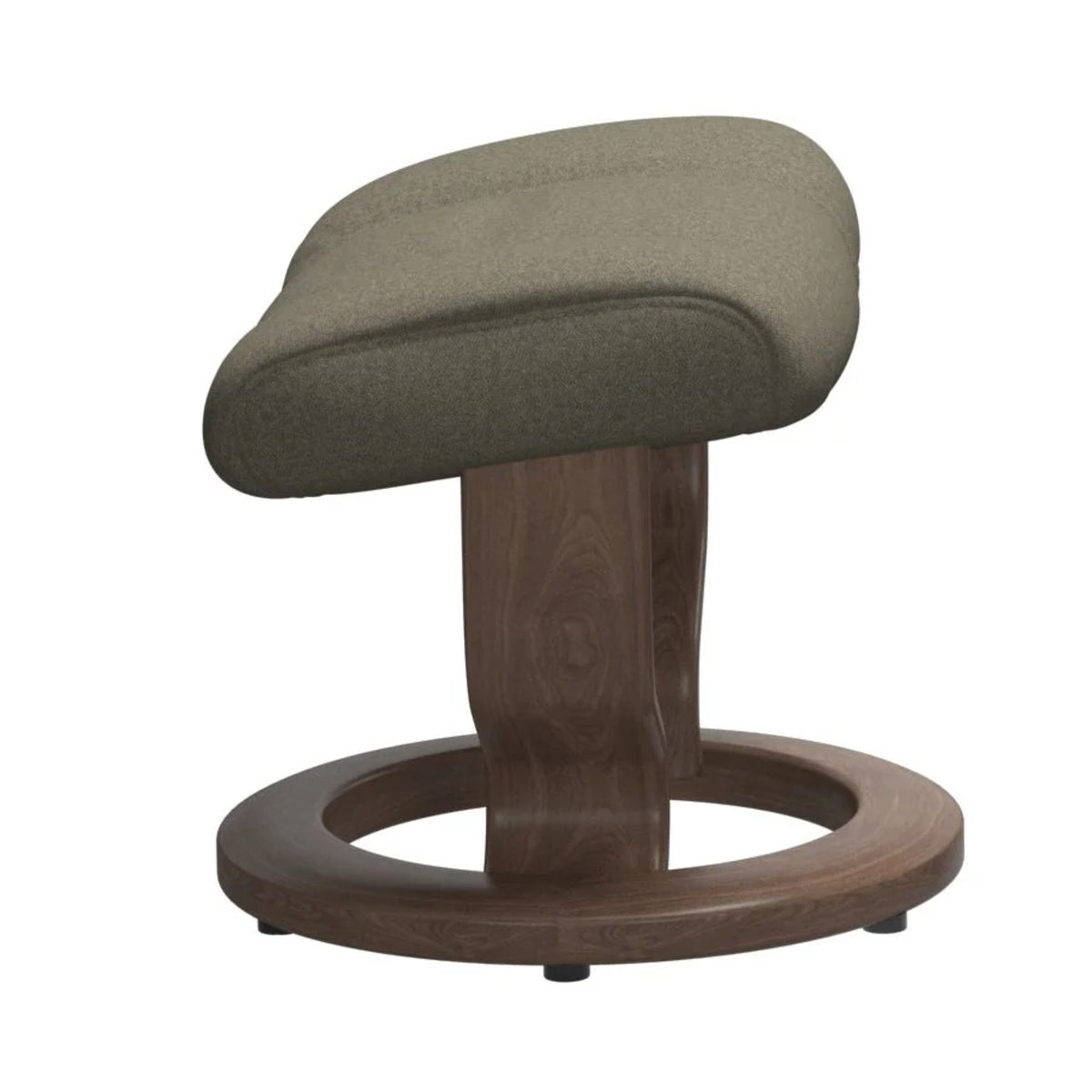 Stressless Wing fodskammel med Classic-stel i Calido Olive