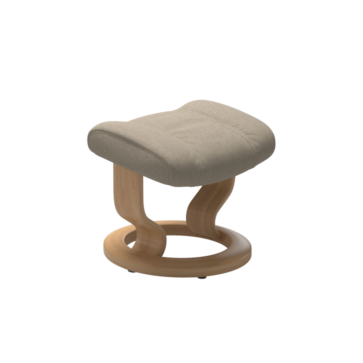 Stressless Wing fodskammel med Classic-stel i Calido