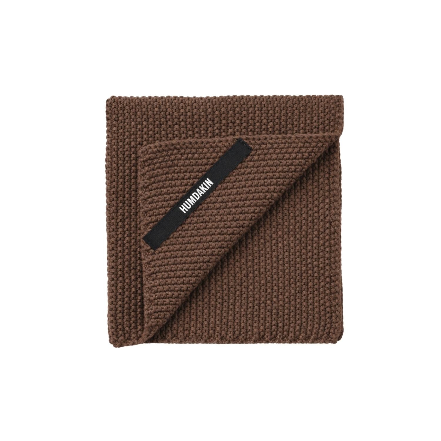 Strikket Karklud - Bison Brown