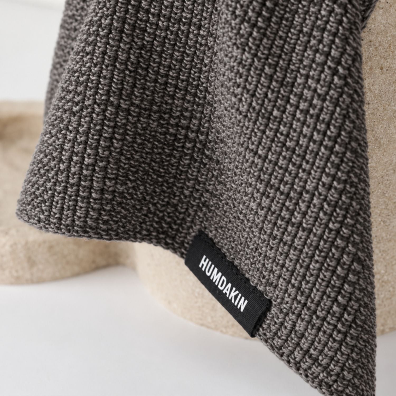 Strikket Karklud - Steel Grey