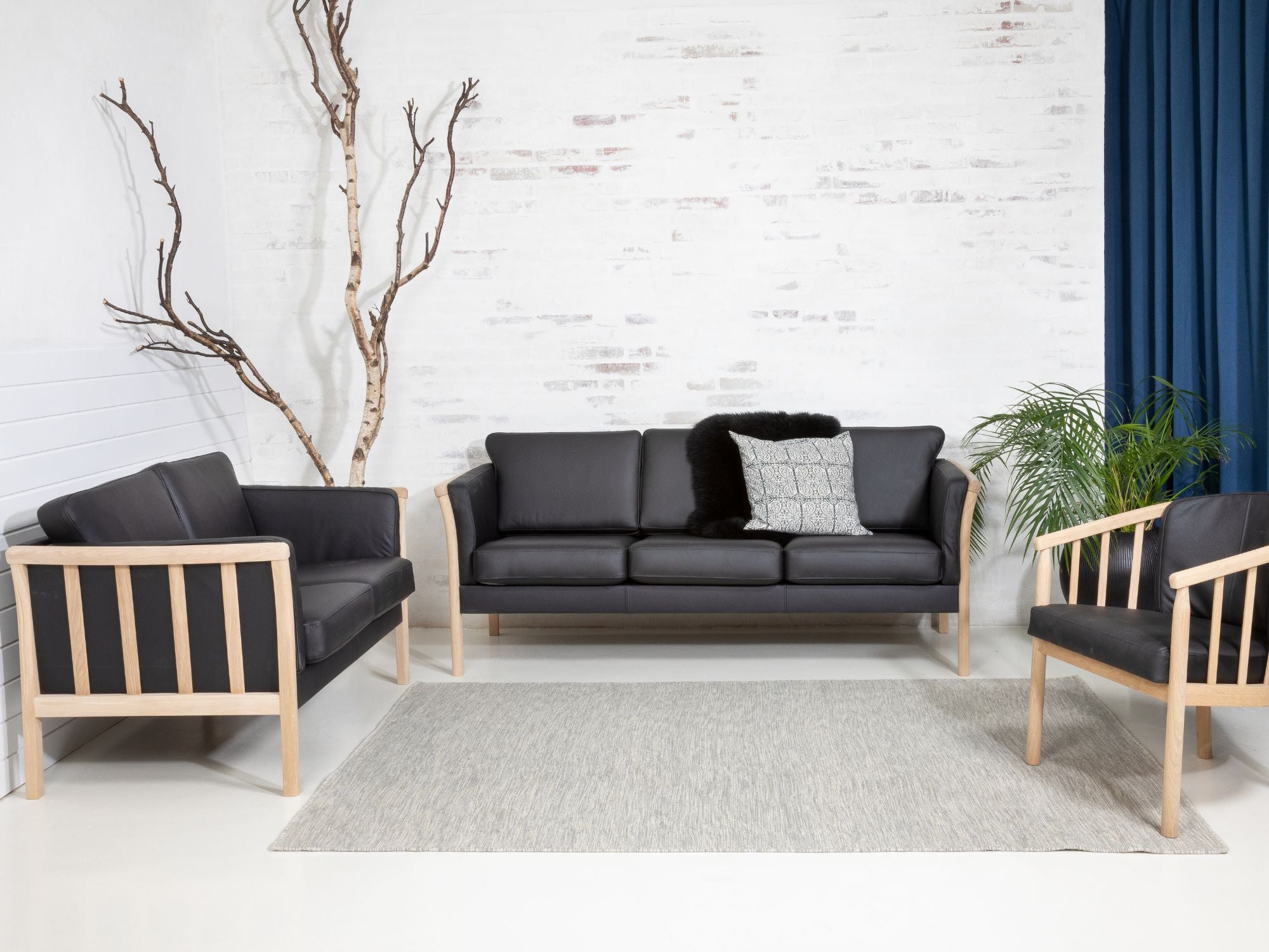 Denver tremmesofa