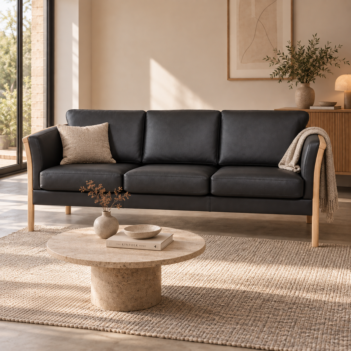 Denver Lux tremmesofa