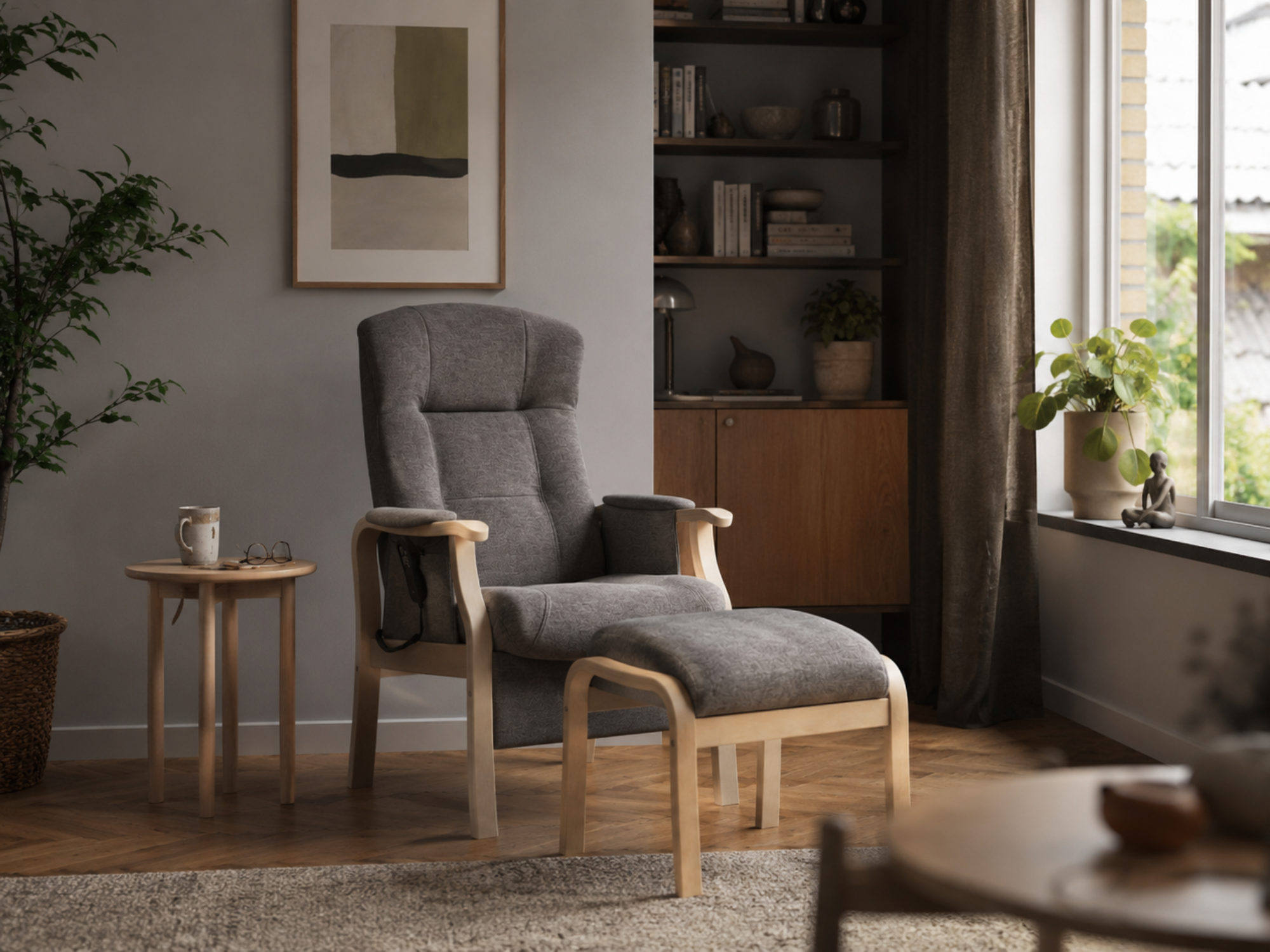 Sorø Otium lænestol m. sædeløft - Ekspres levering