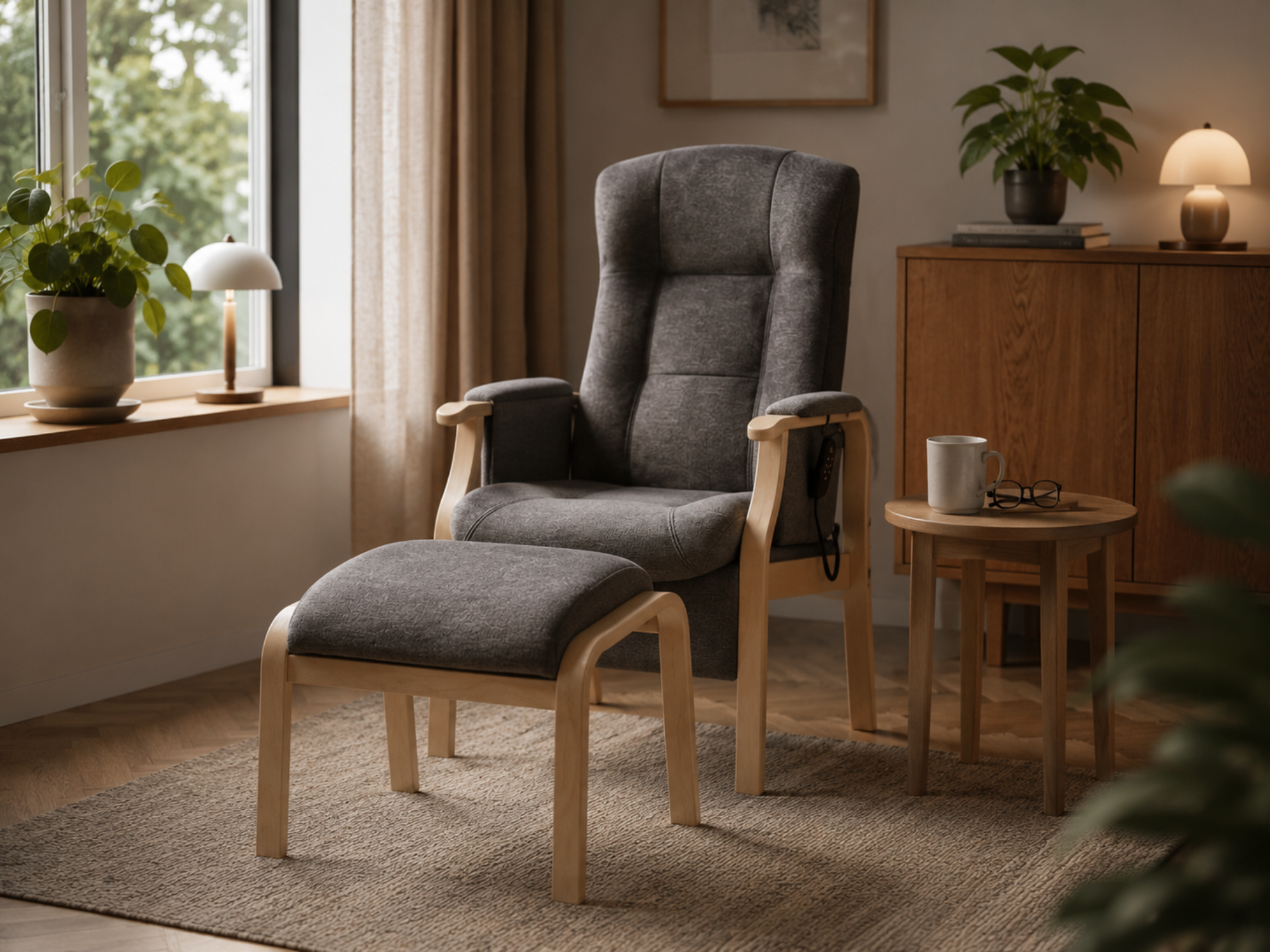 Sorø Otium lænestol m. sædeløft - Ekspres levering