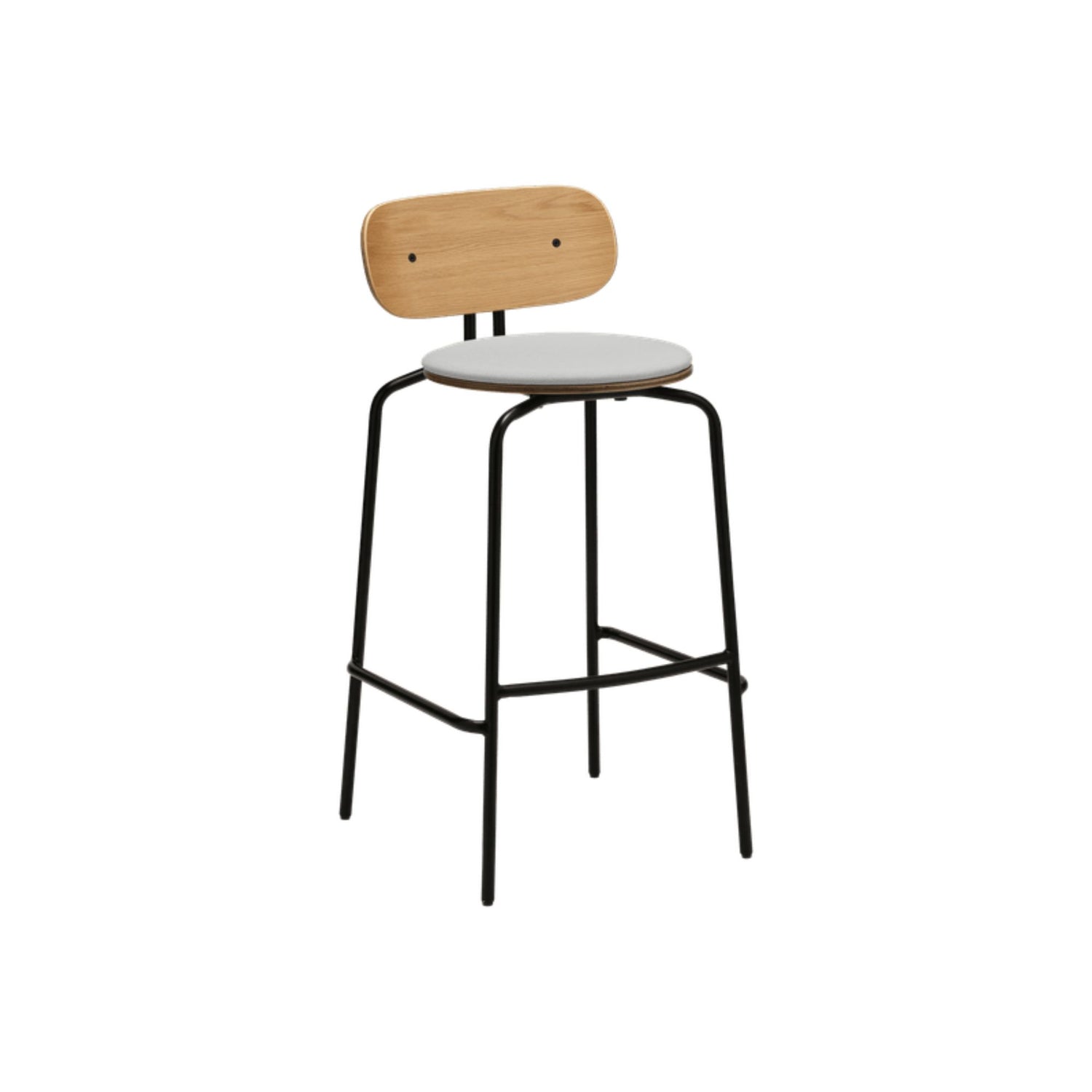 UMAGE Curious barstol – Sort / Sterling