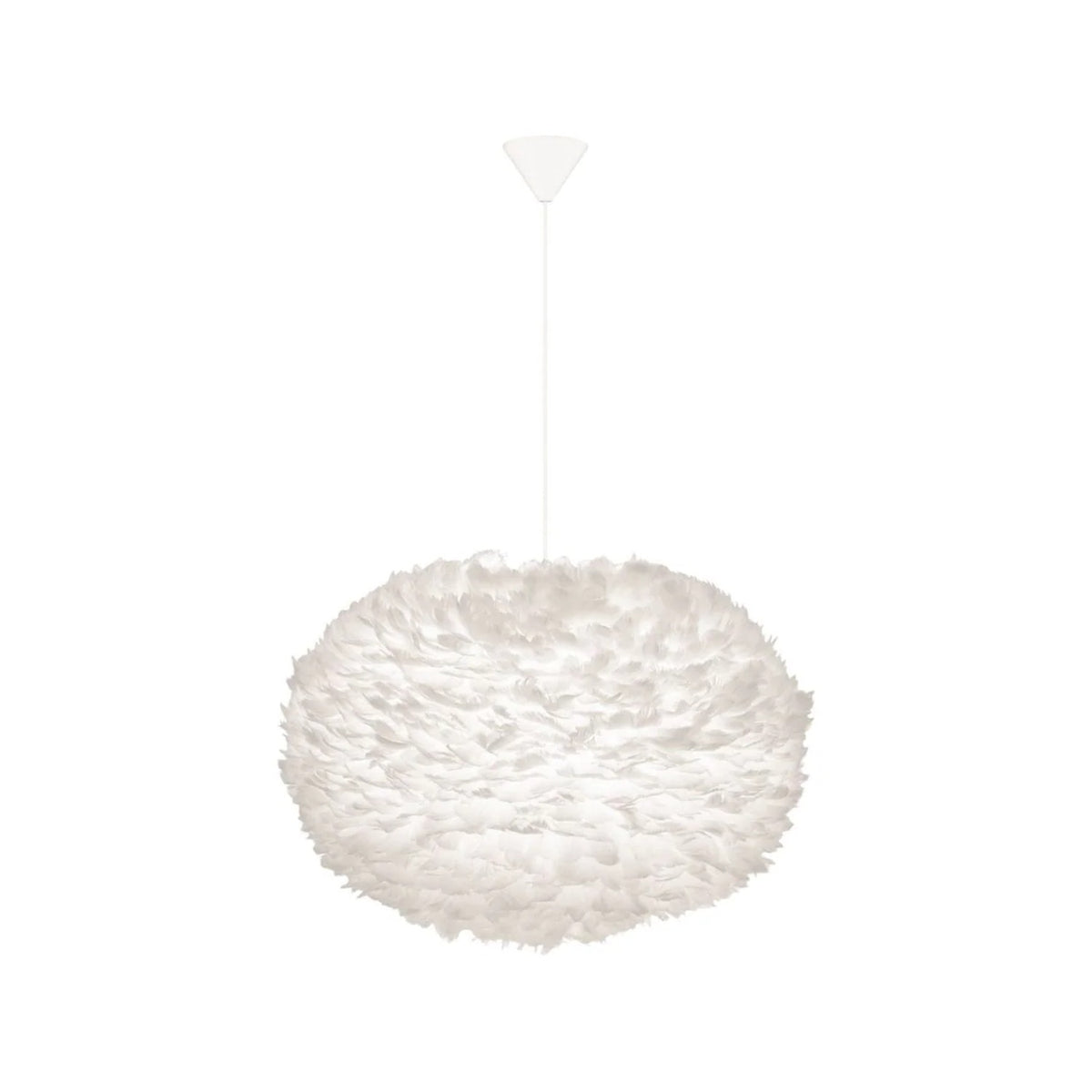 UMAGE Eos pendel i White, X-Large med hvid ledning