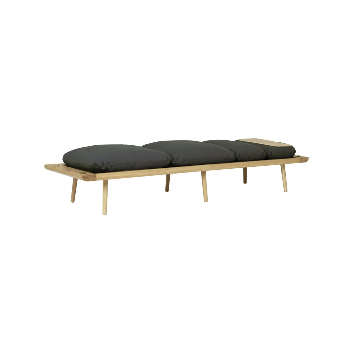 UMAGE Lounge Around daybed – Lakeret eg / Shadow