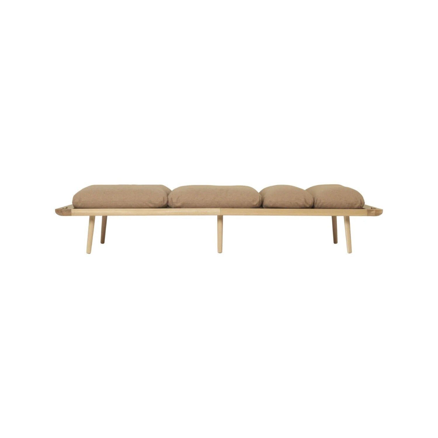UMAGE Lounge Around daybed – Lakeret eg / Sugar Brown