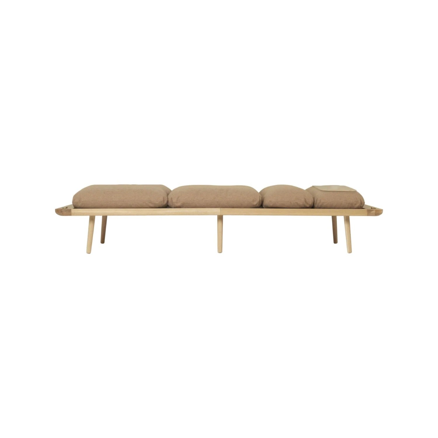 UMAGE Lounge Around daybed – Lakeret eg / Sugar Brown