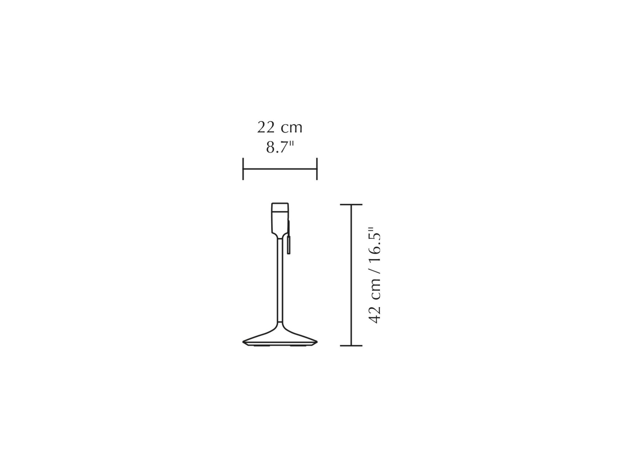 Manta Ray bordlampe
