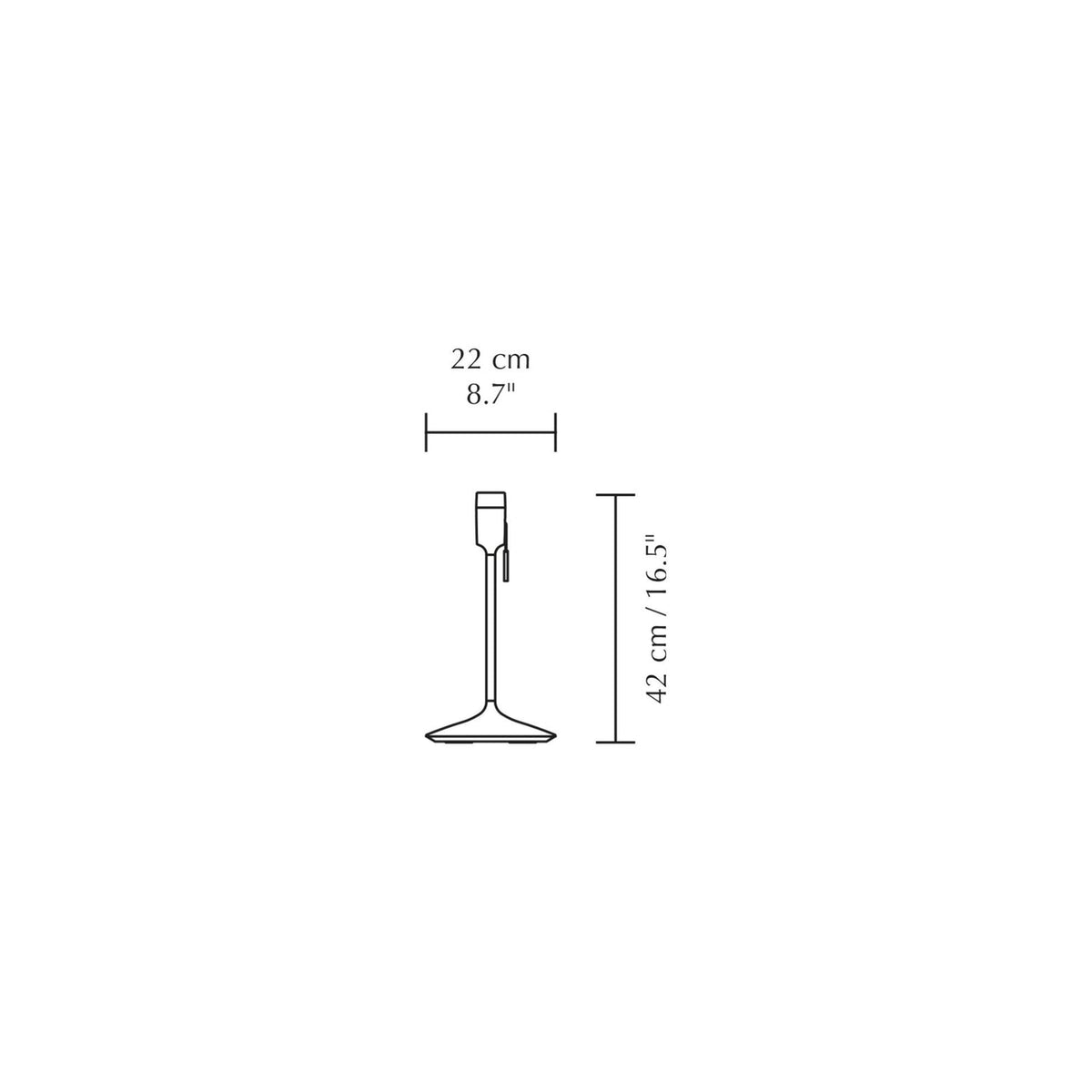UMAGE Manta Ray bordlampe