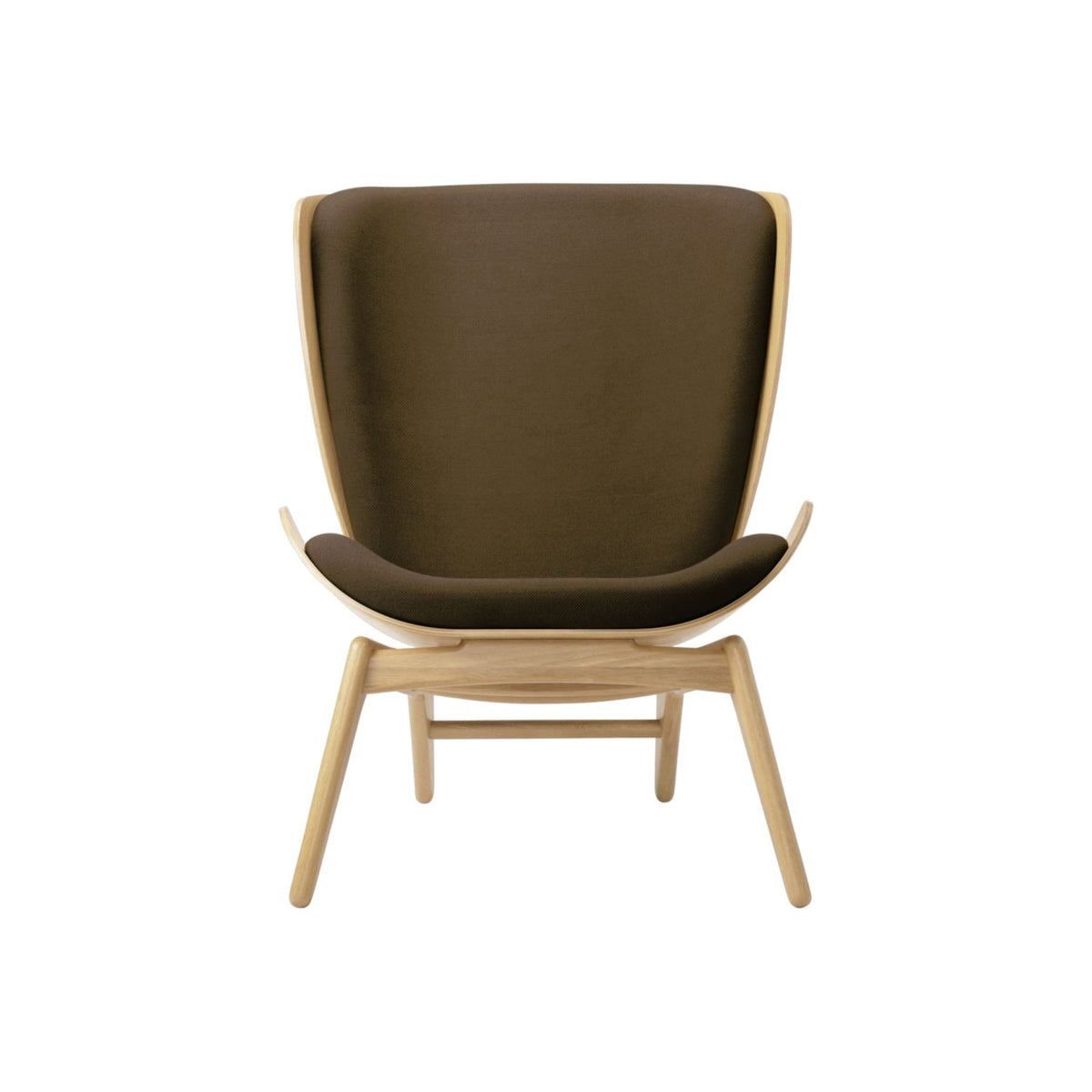 UMAGE The Reader loungestol – Lakeret eg / Mocca