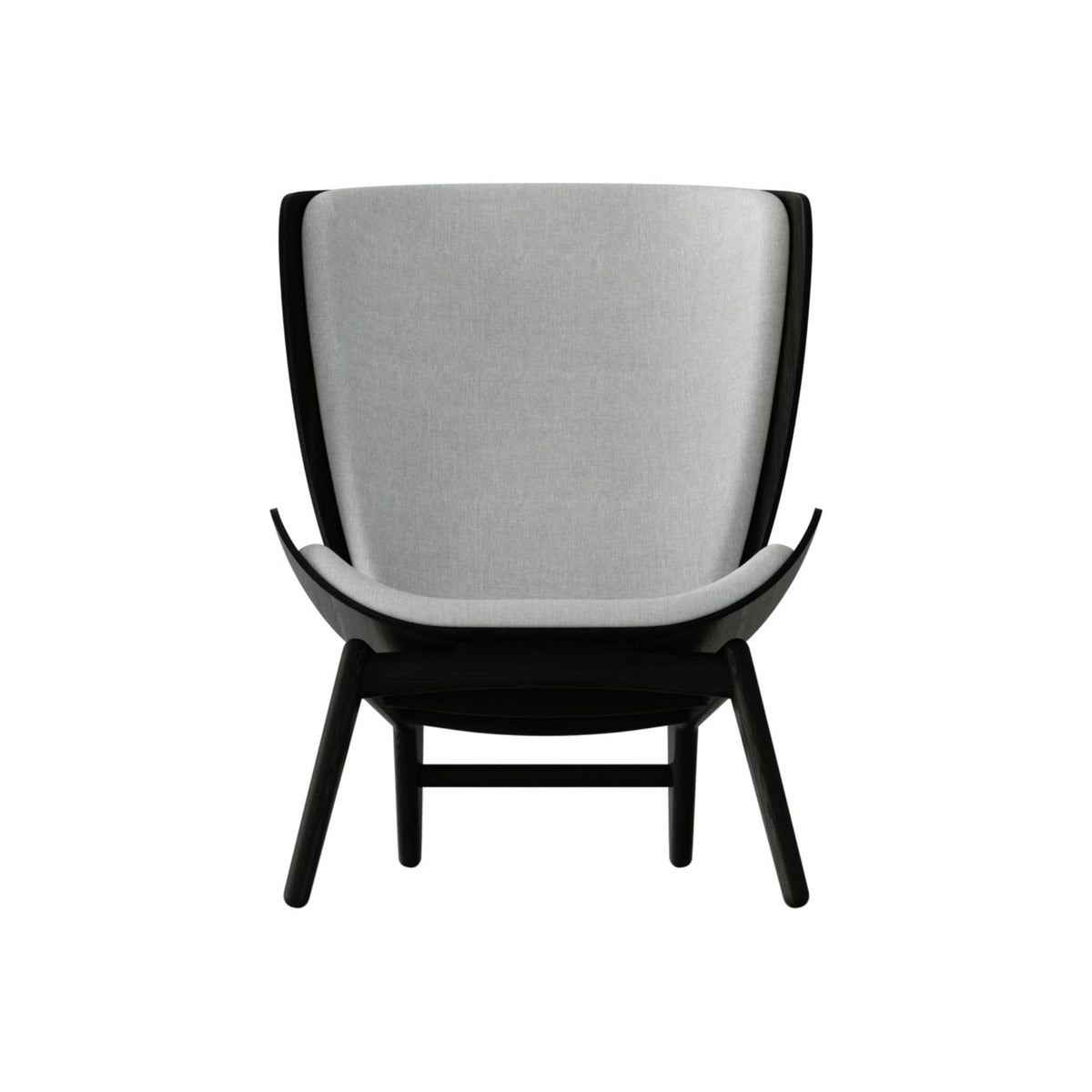 UMAGE The Reader loungestol – Lakeret sortfarvet eg / Sterling