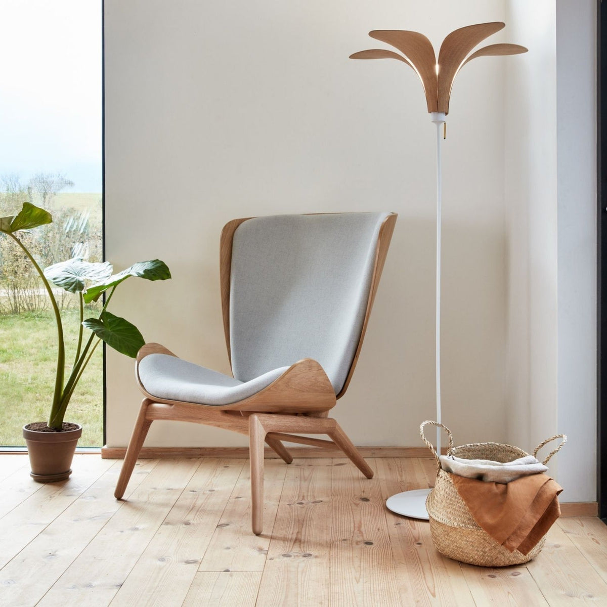 UMAGE The Reader loungestol – miljøbillede