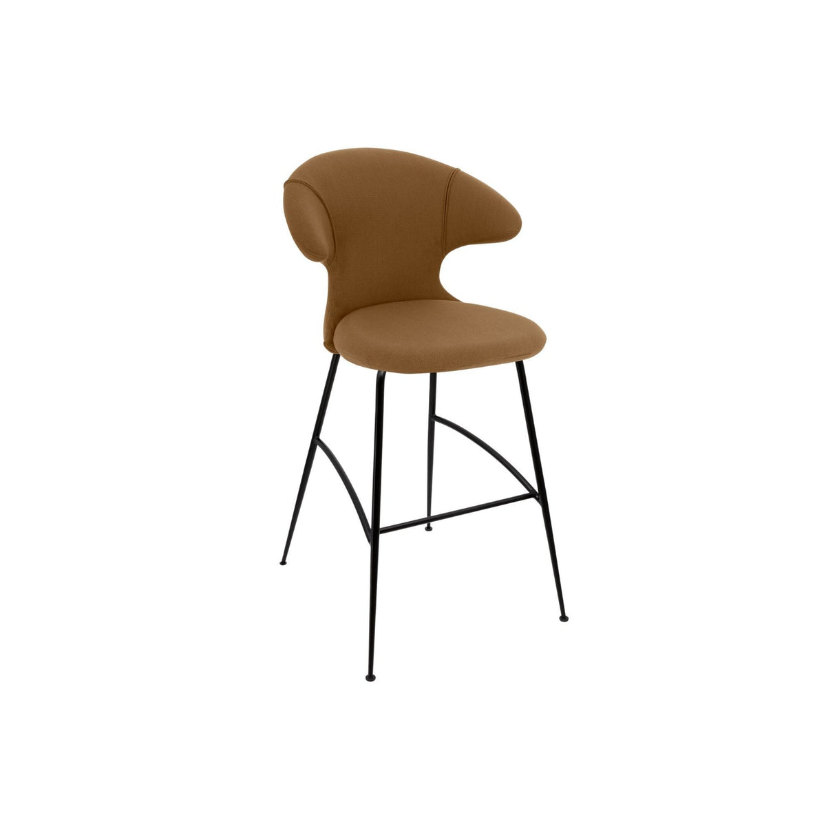 UMAGE Time Flies barstol – Sort / Caramel
