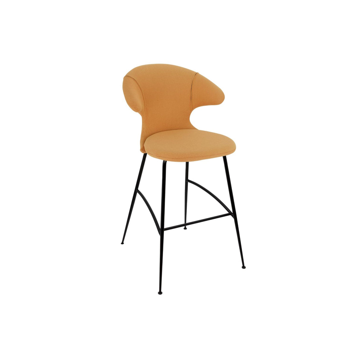 UMAGE Time Flies barstol – Sort / Tangerine