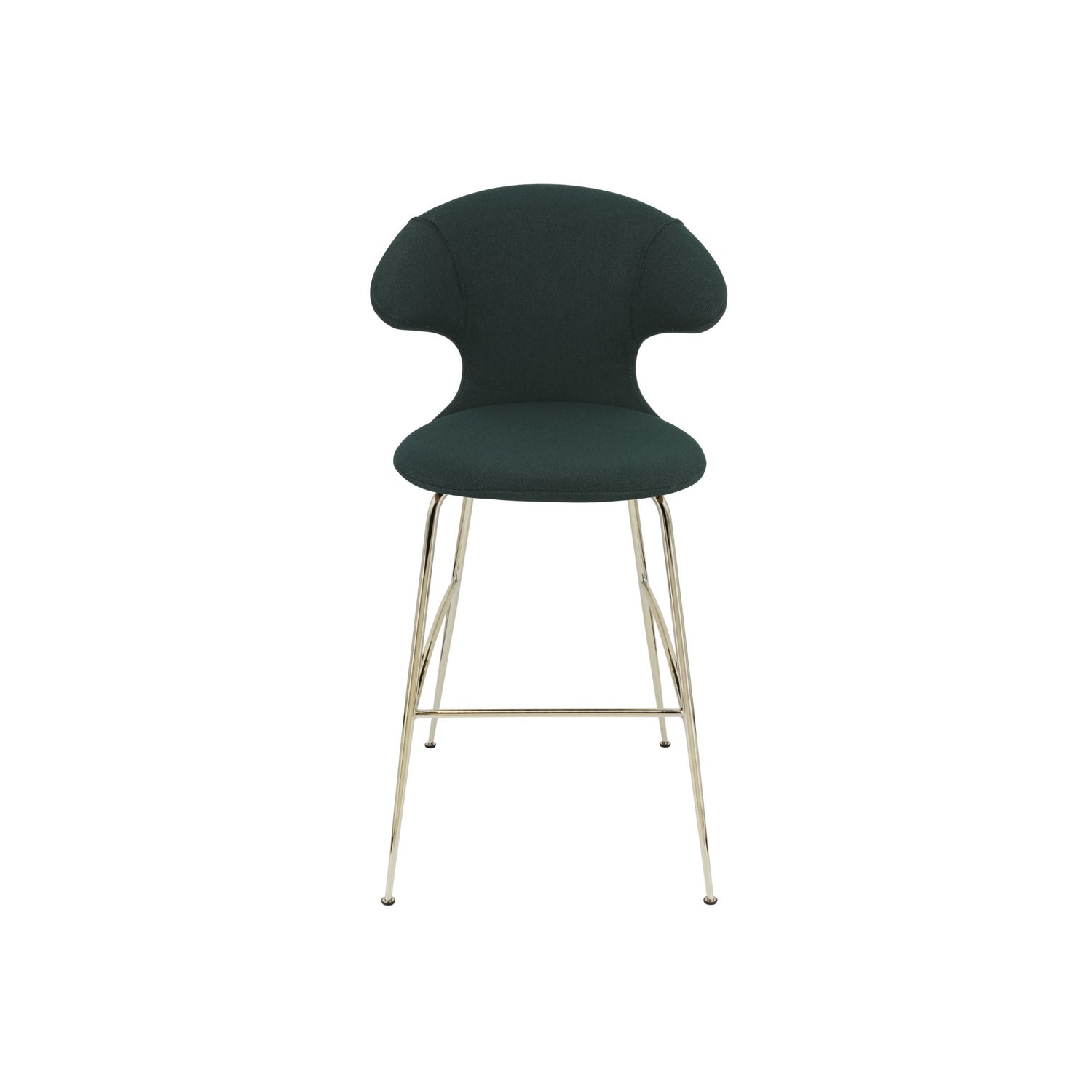 UMAGE Time Flies barstol – Plated Brass / Calm Seas