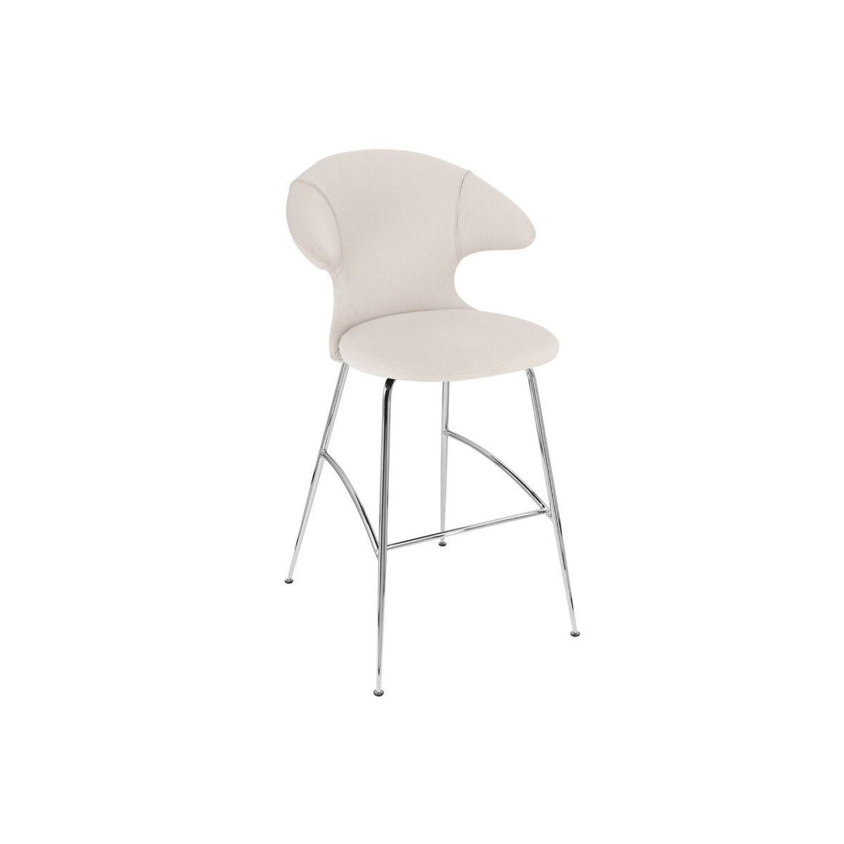 UMAGE Time Flies barstol – Chrome / White Sands