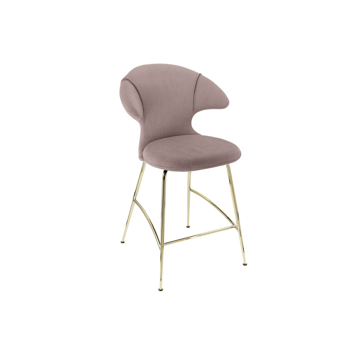 UMAGE Time Flies counterstol – Plated Brass / Monrose