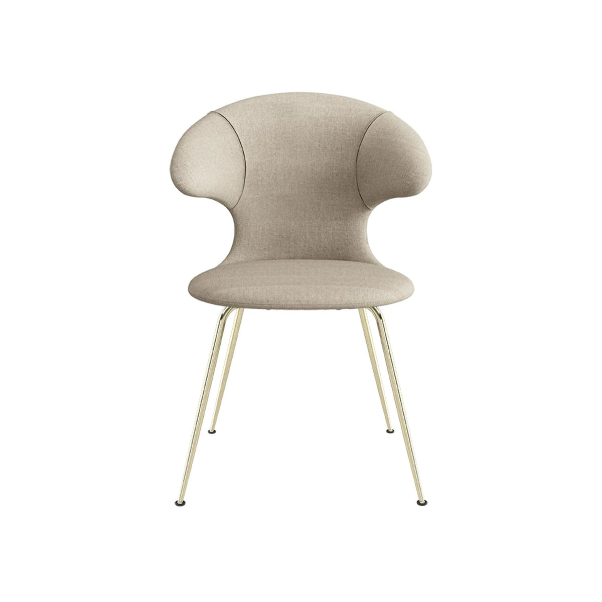 UMAGE Time Flies spisebordsstol – Plated Brass / White Sands