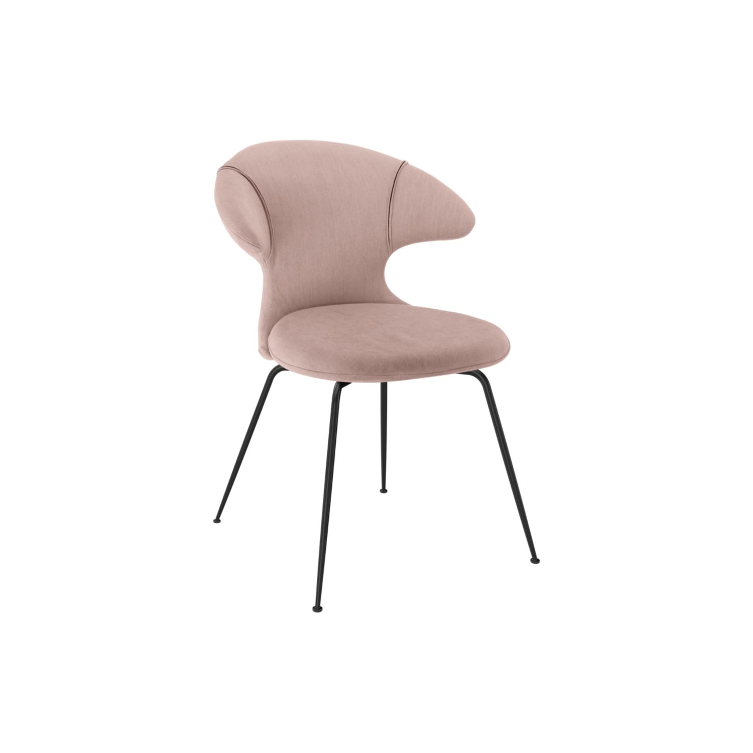 UMAGE Time Flies spisebordsstol – Sort / Stone Rose