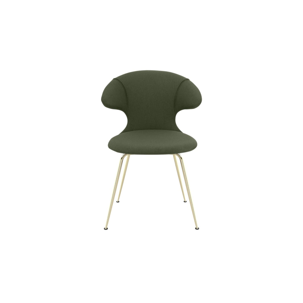 UMAGE Time Flies spisebordsstol – Plated Brass / Racing Green