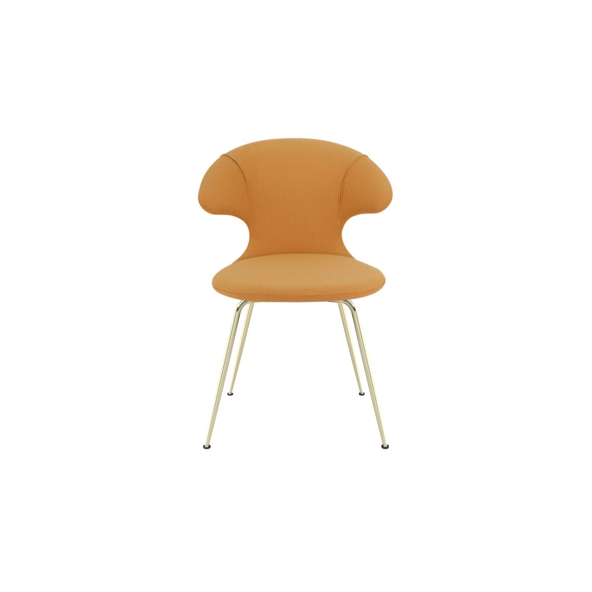 UMAGE Time Flies spisebordsstol – Plated Brass / Tangerine