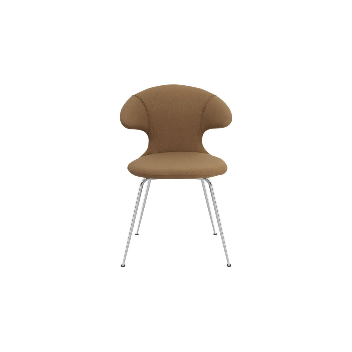 UMAGE Time Flies spisebordsstol – Chrome / Caramel