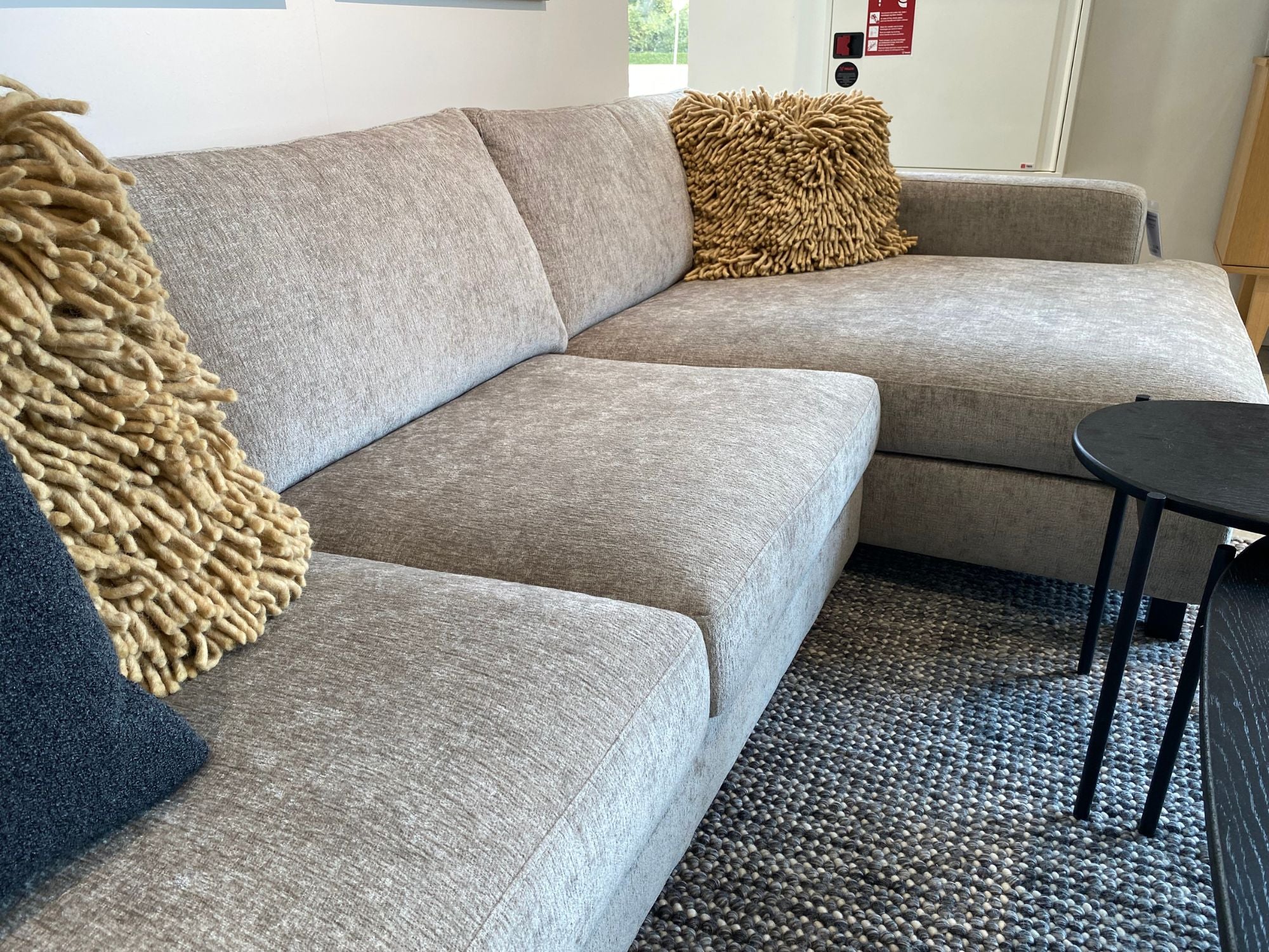DEMO MODEL - Vilmers Waterfall chaiselongsofa - AFHENTNINGSTILBUD