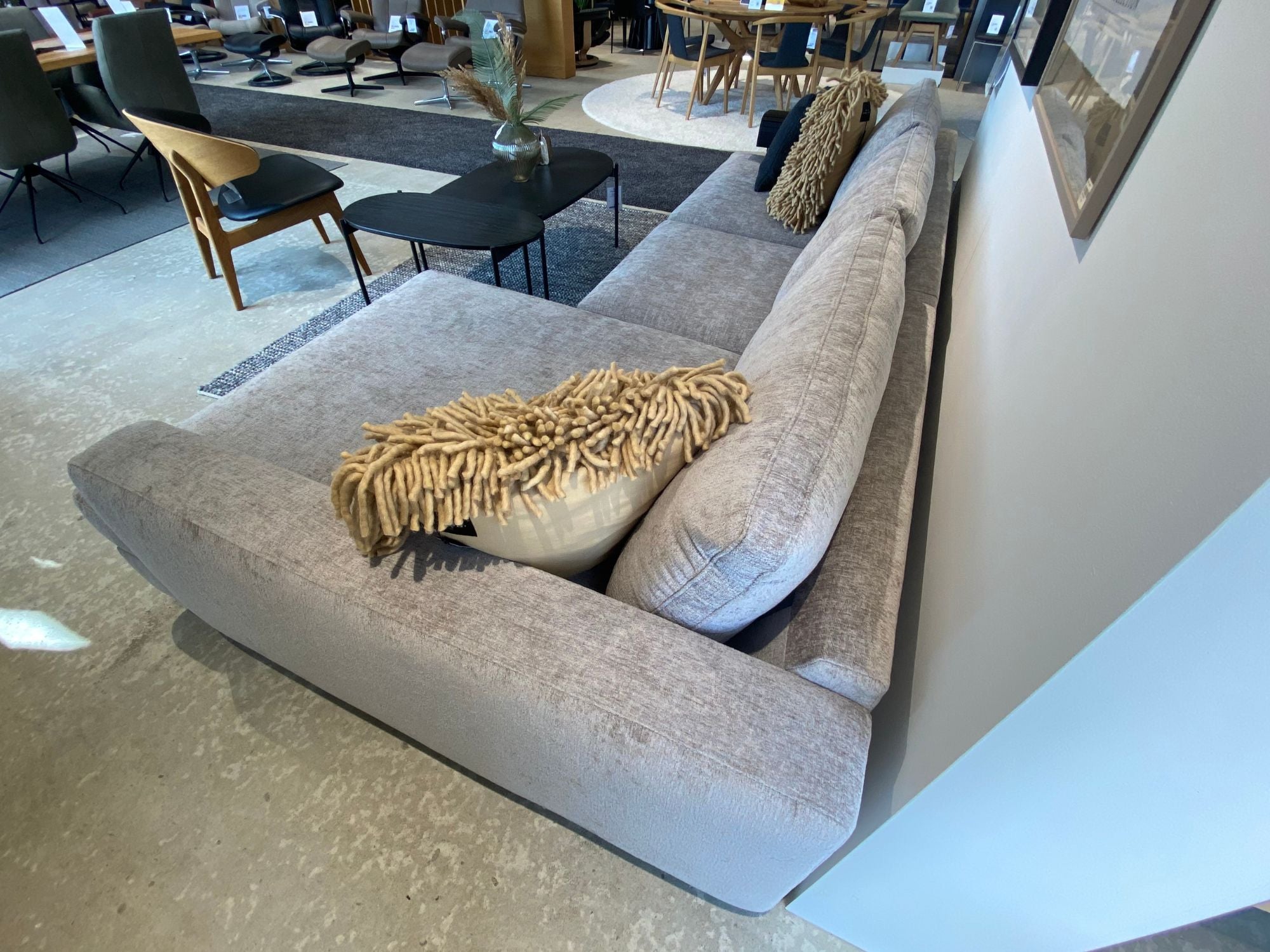 DEMO MODEL - Vilmers Waterfall chaiselongsofa - AFHENTNINGSTILBUD