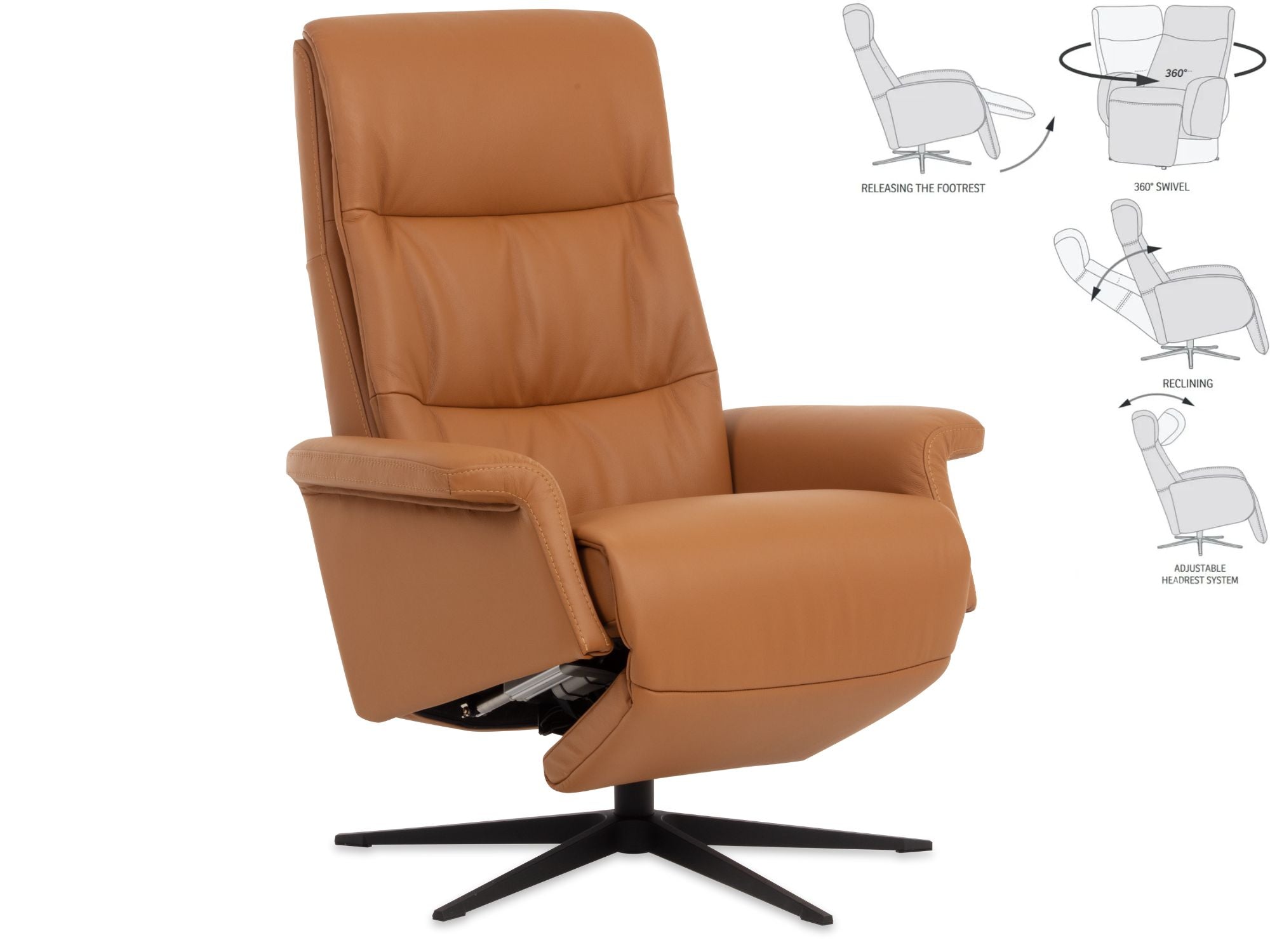 Space 2400 Power lænestol m. recliner
