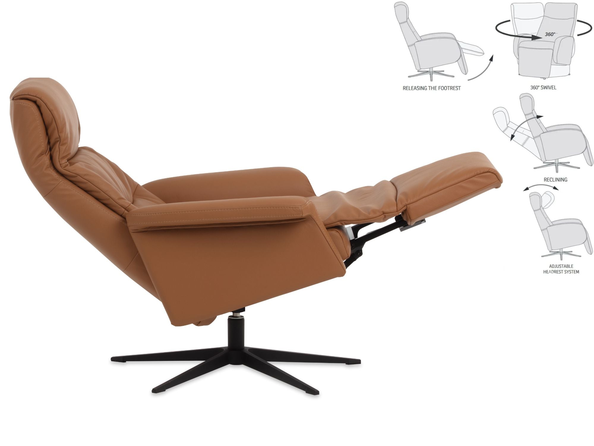 Space 2400 Power lænestol m. recliner