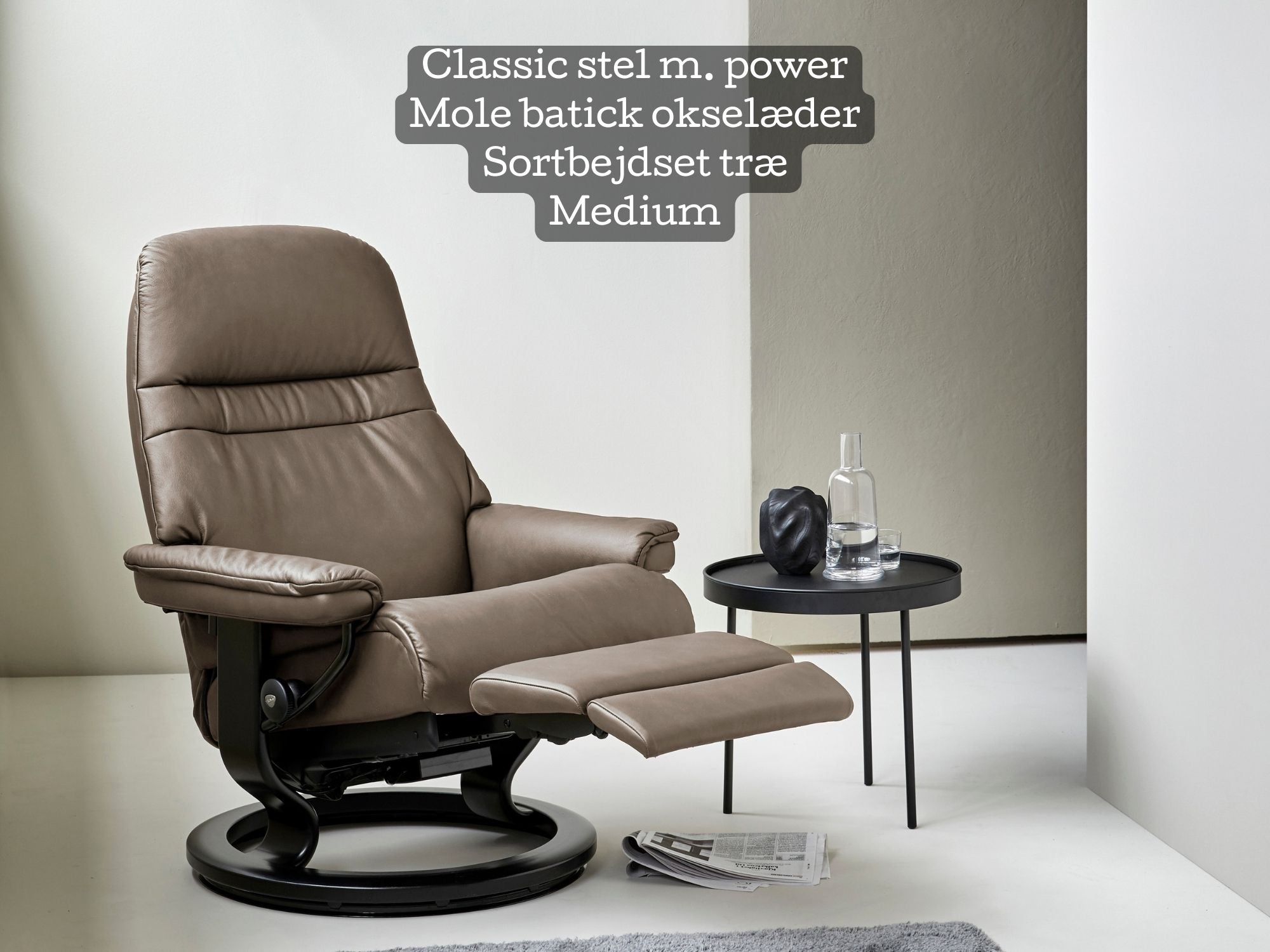 Sunrise Classic lænestol m. recliner