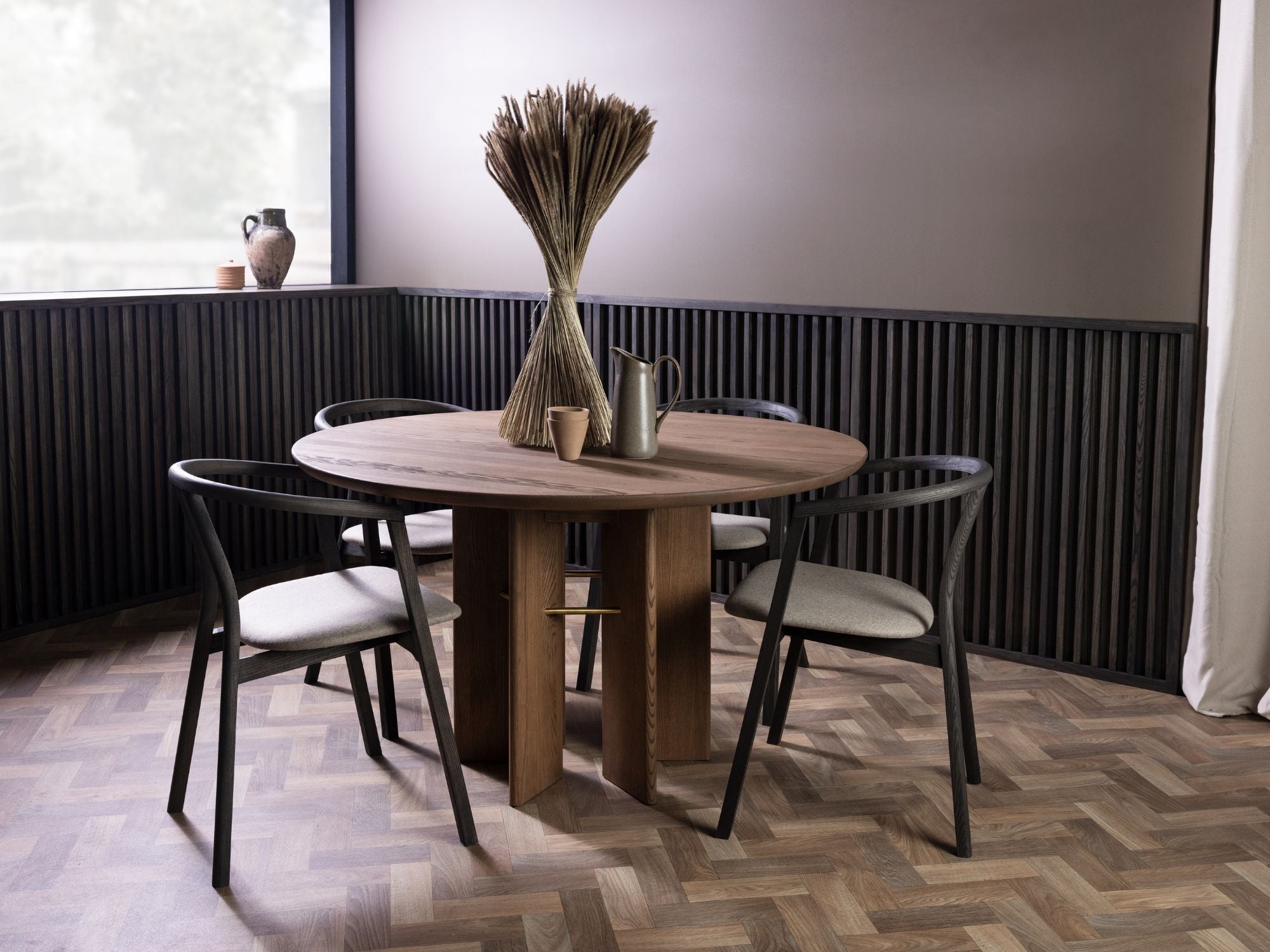 Velvet Fan rundt spisebord