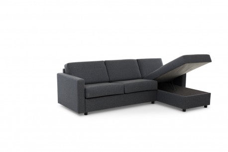 Skagen 160 chaiselong sovesofa