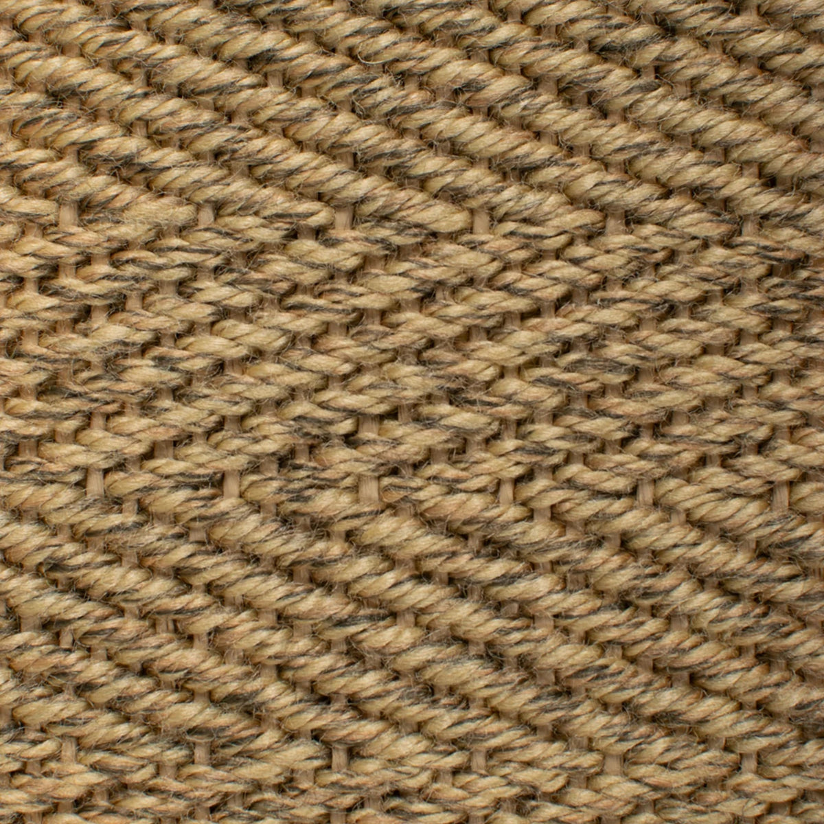 H.C. Tæpper Bolivia Herringbone tæppe i Light Oak – miljøbillede