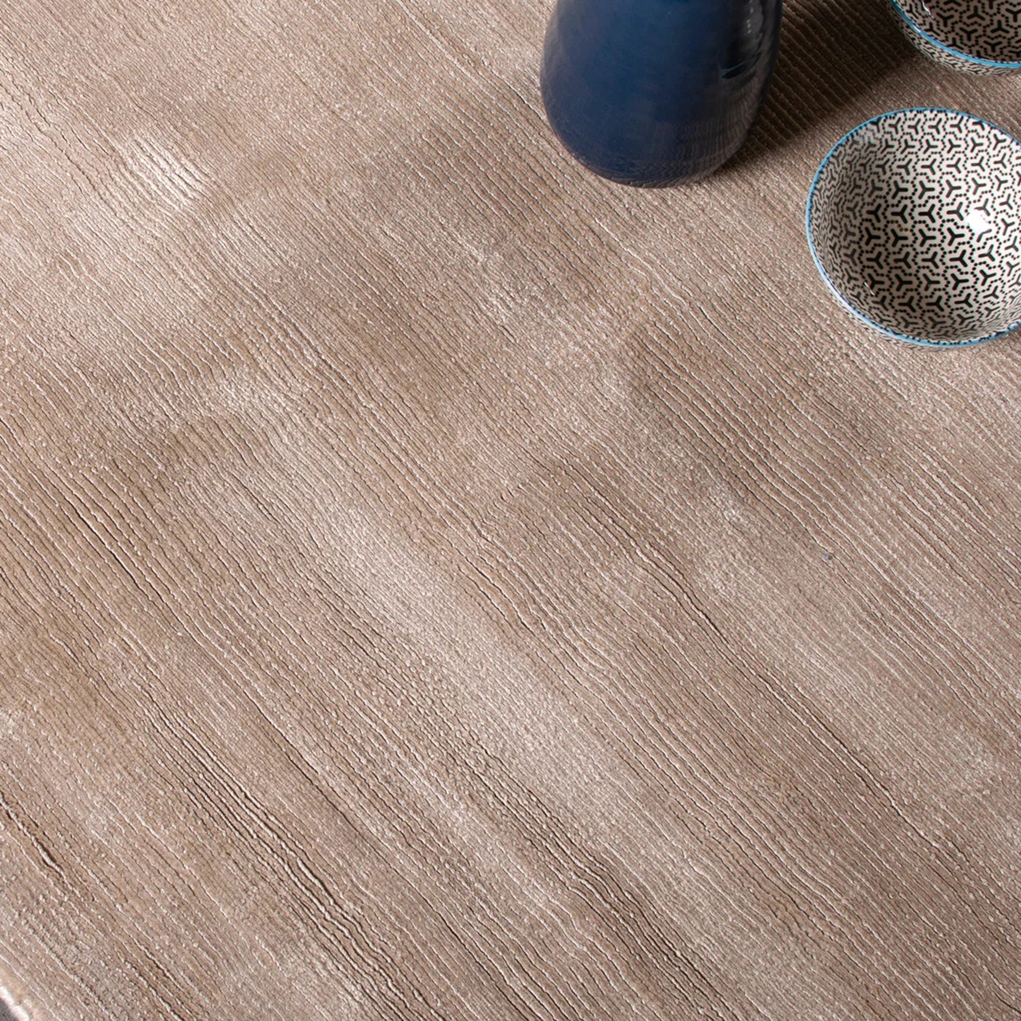 H.C. Tæpper Larvik tæppe i Beige – miljøbillede