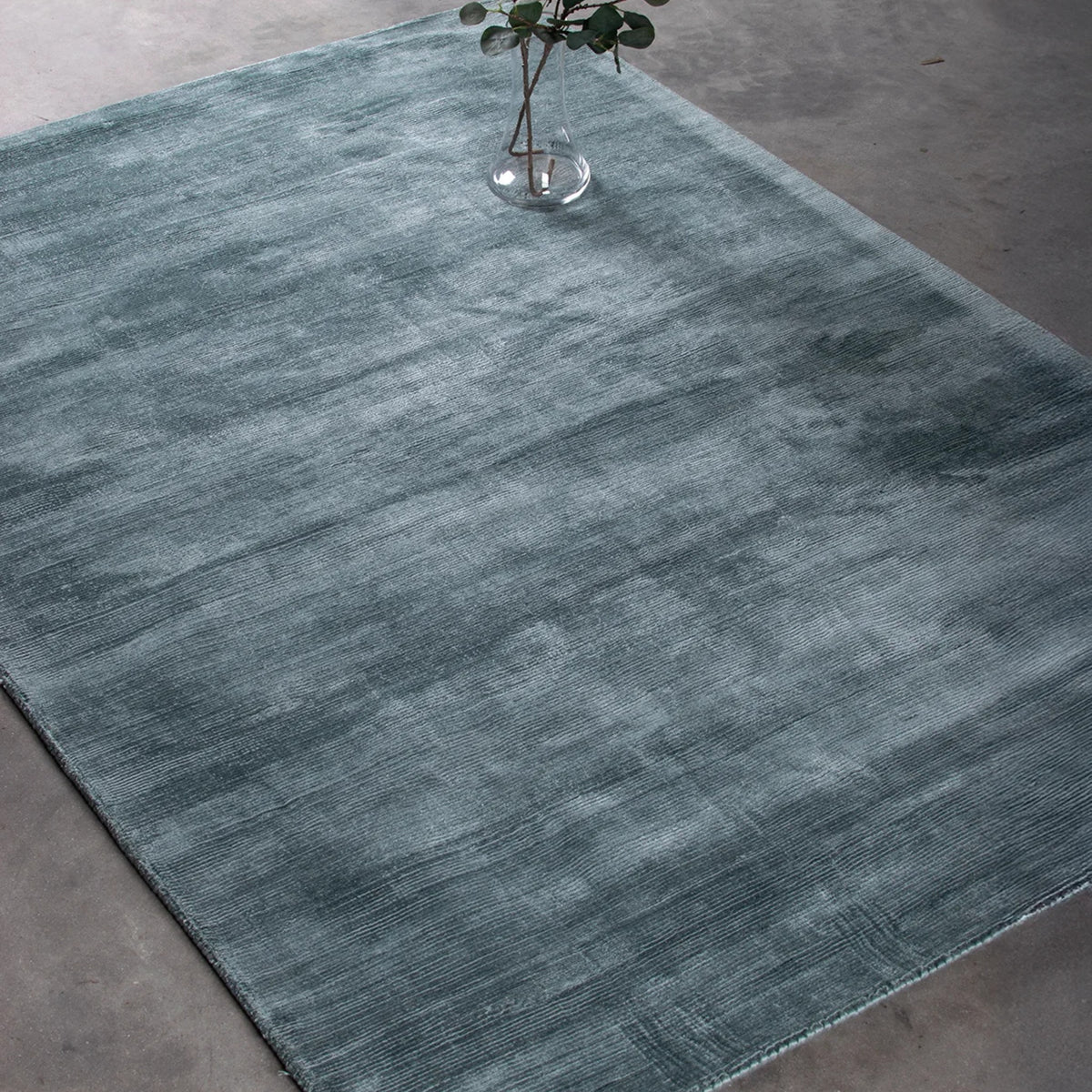 H.C. Tæpper Larvik tæppe i Granite Green