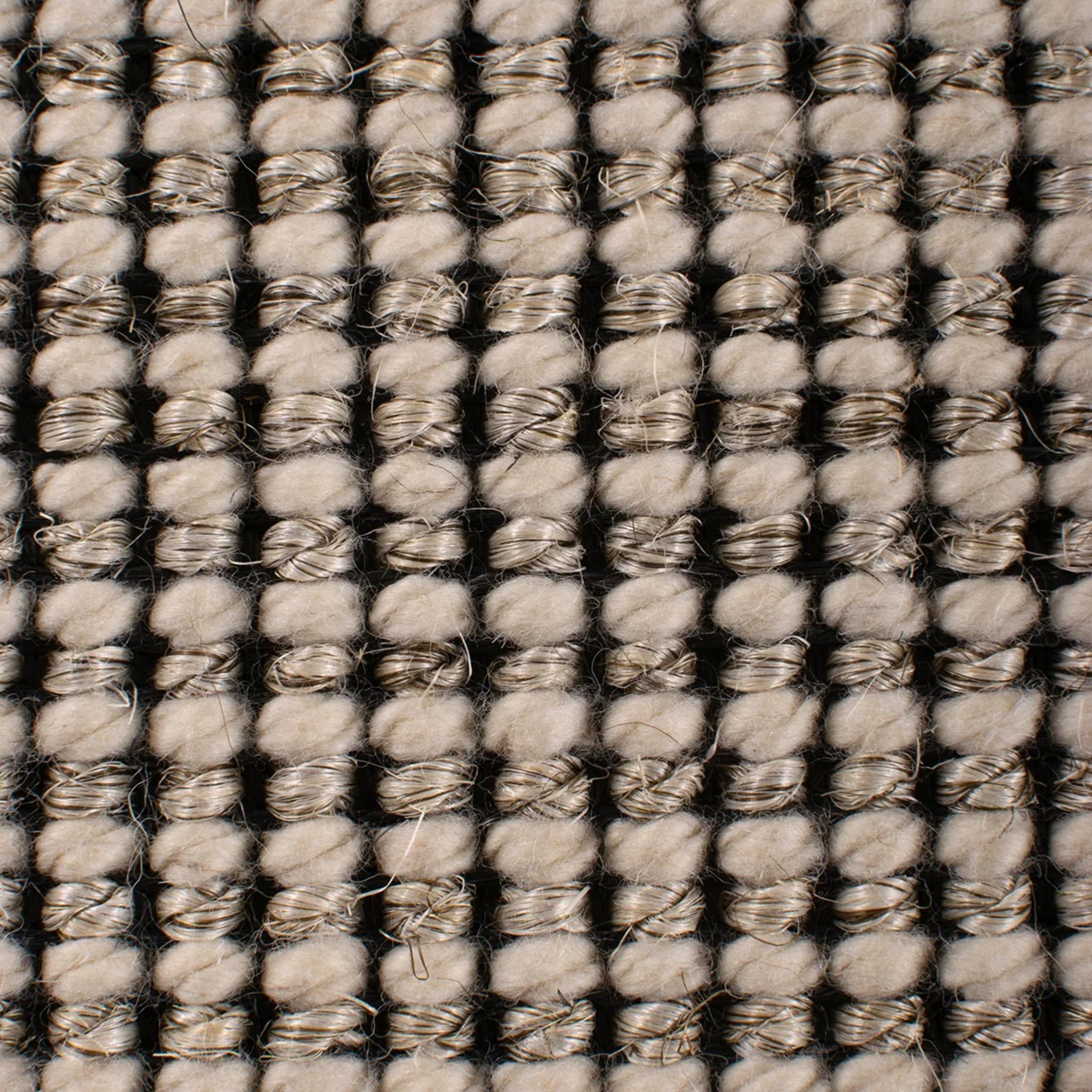 H.C. Tæpper Riva tæppe i Marble White – miljøbillede