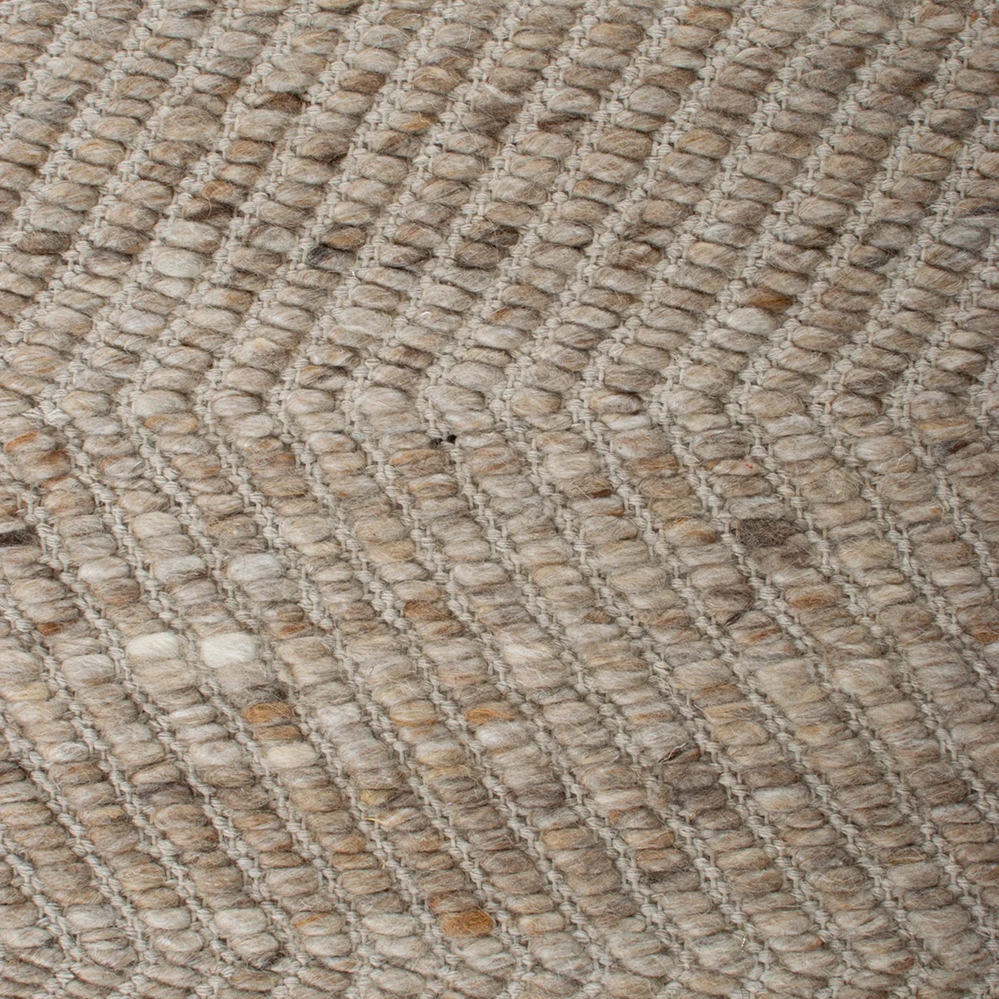 H.C. Tæpper Ystad tæppe i Natural Beige Mix – miljøbillede