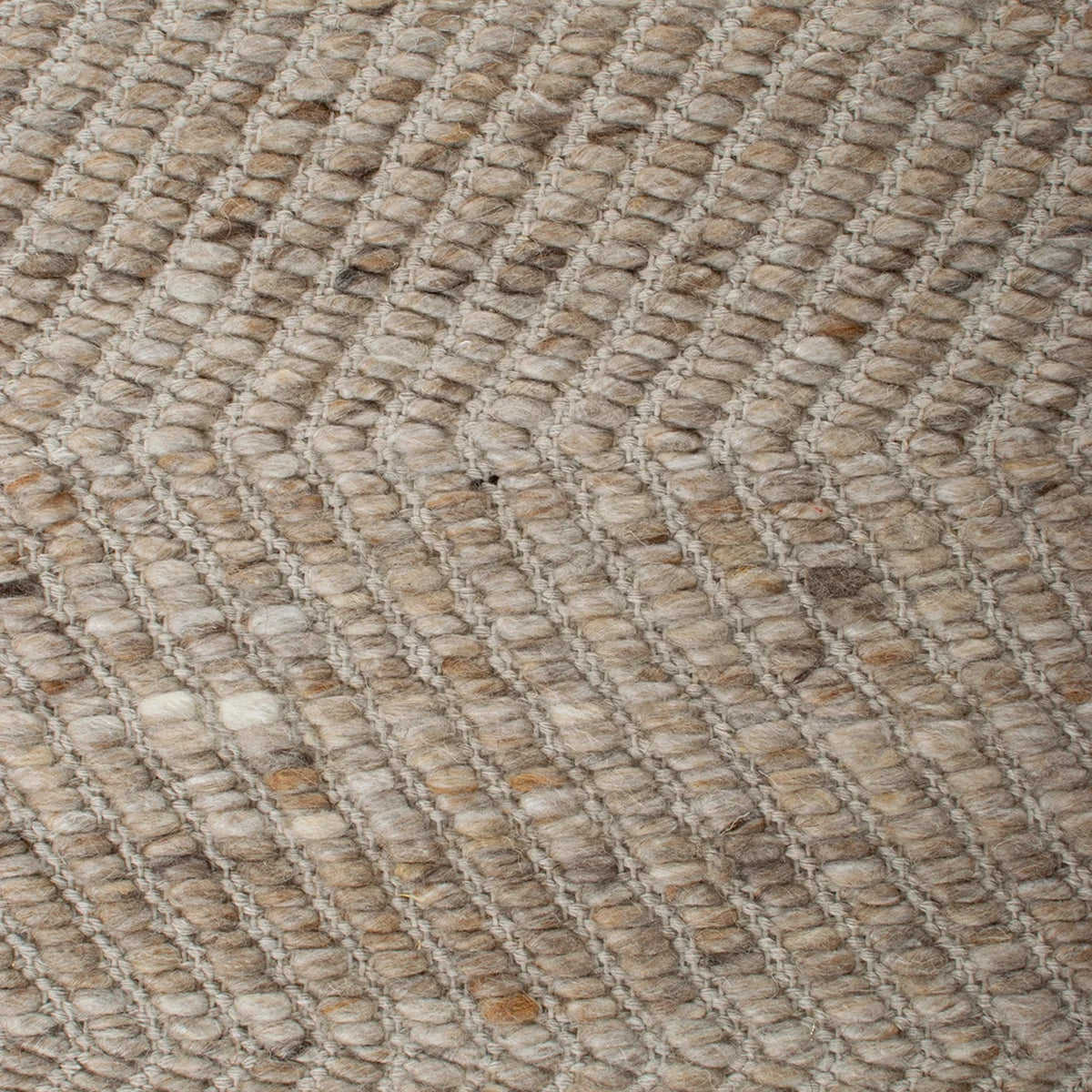 H.C. Tæpper Ystad tæppe i Natural Beige Mix – miljøbillede