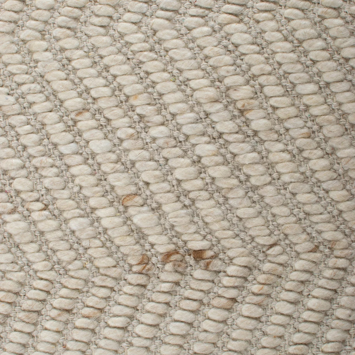 H.C. Tæpper Ystad tæppe i Natural Linen Mix – miljøbillede