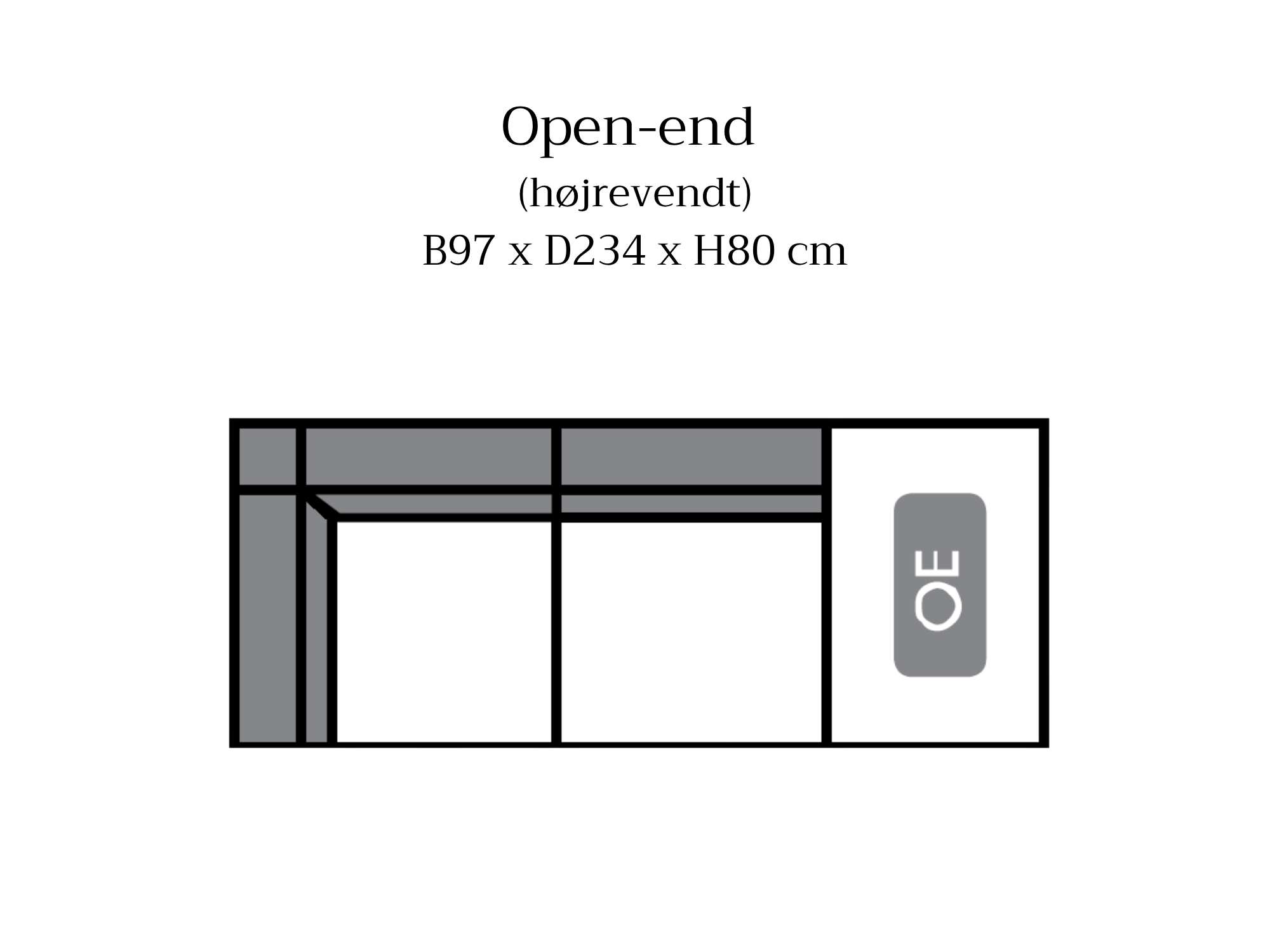 Billund modulsofa