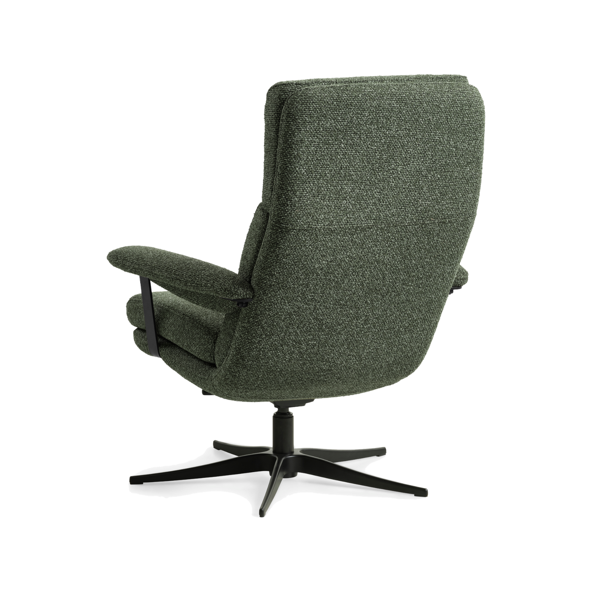 Lexpo Connor lænestol i winter moss green med sort stel